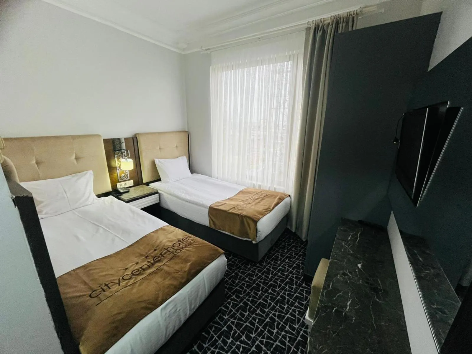 Bedroom, Bed in City Center Hotel Taksim İstanbul