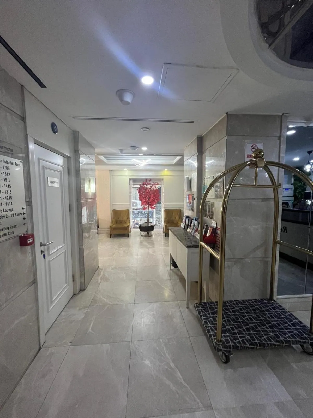 Lobby or reception in City Center Hotel Taksim İstanbul