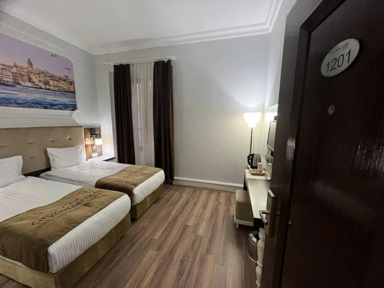 Bed in City Center Hotel Taksim İstanbul