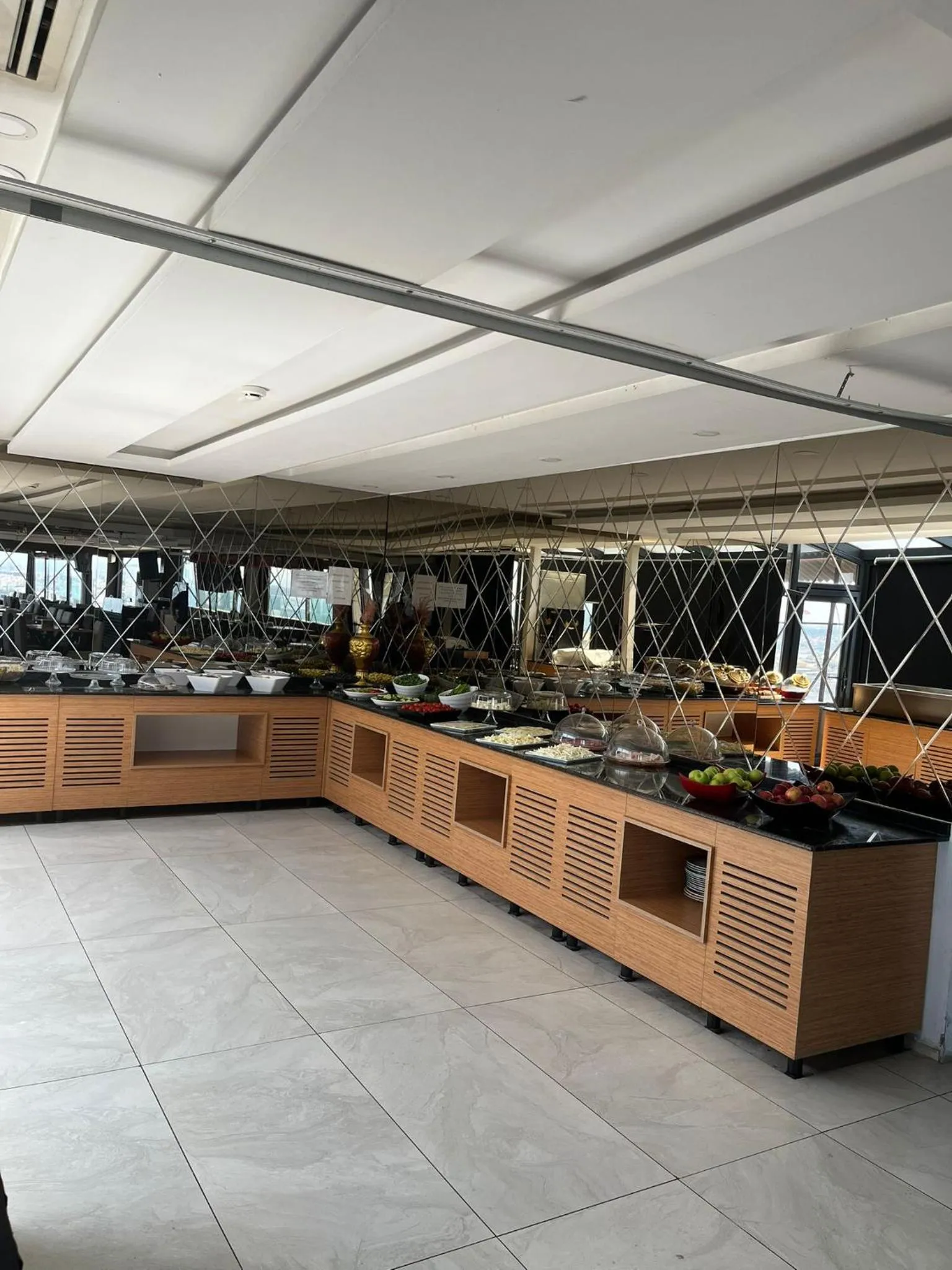 Buffet breakfast in City Center Hotel Taksim İstanbul