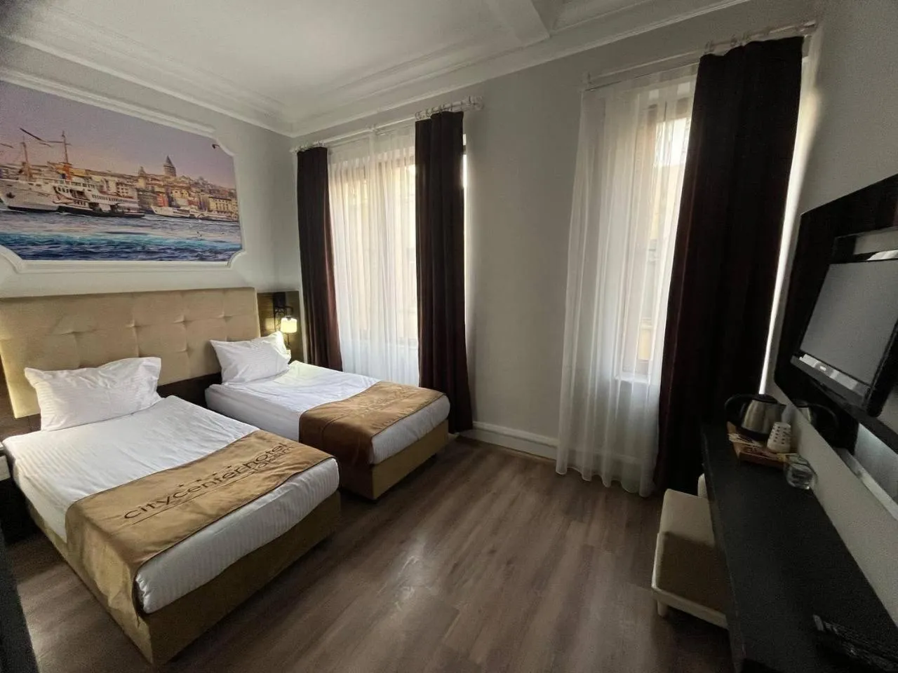 Bed in City Center Hotel Taksim İstanbul