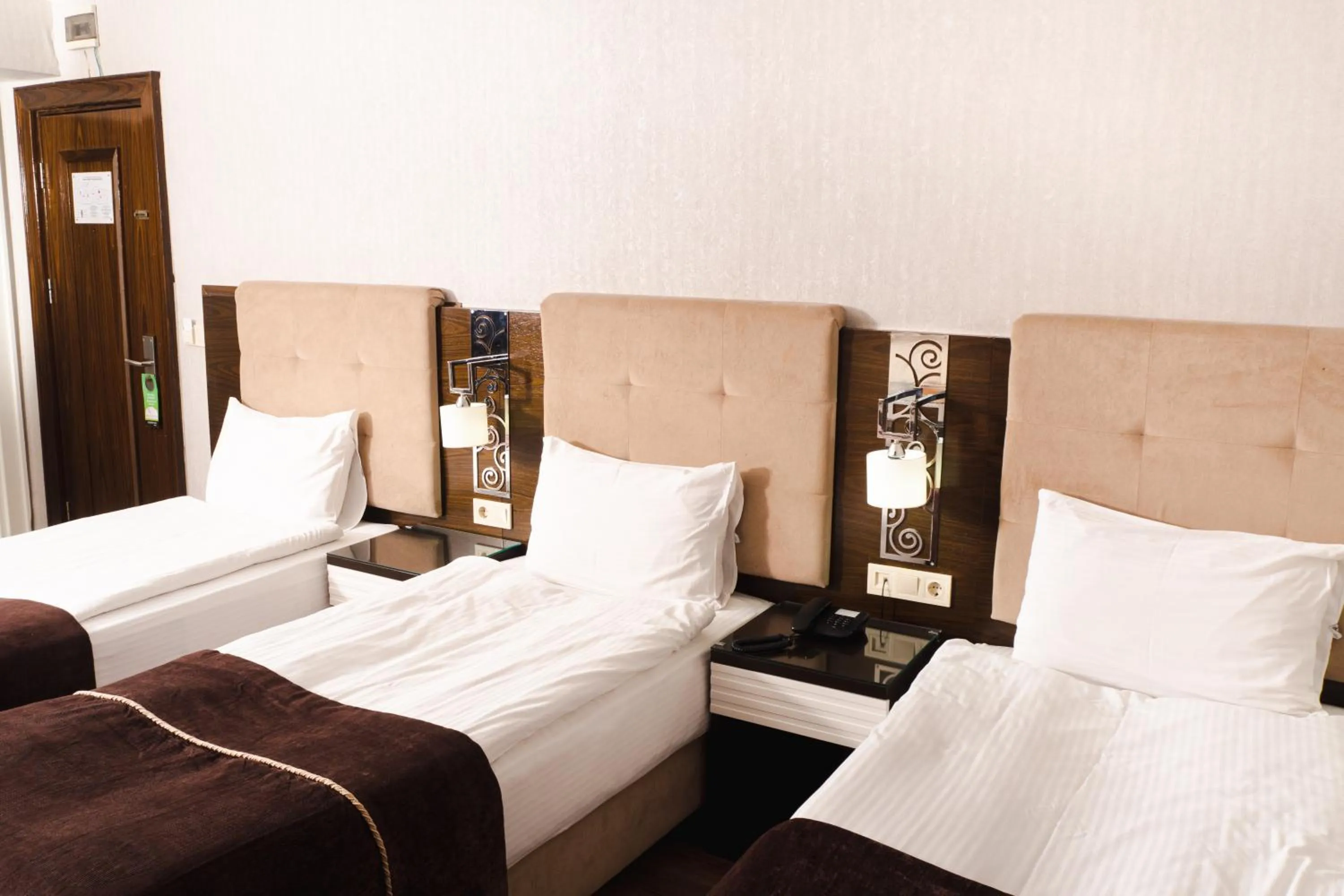 Bedroom, Bed in City Center Hotel Taksim İstanbul
