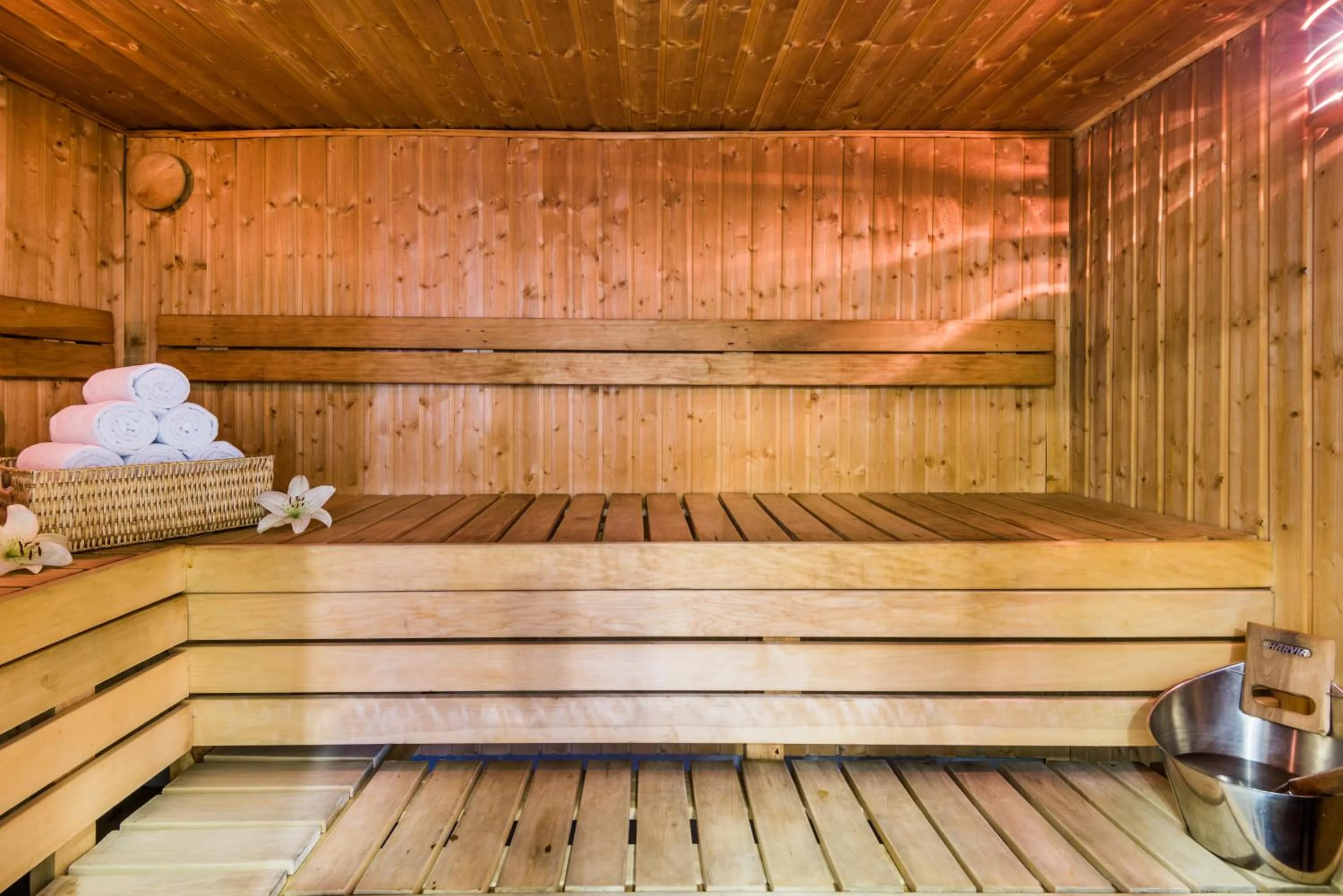 Sauna in Cosmos 100 Hotel & Centro de Convenciones - Hoteles Cosmos