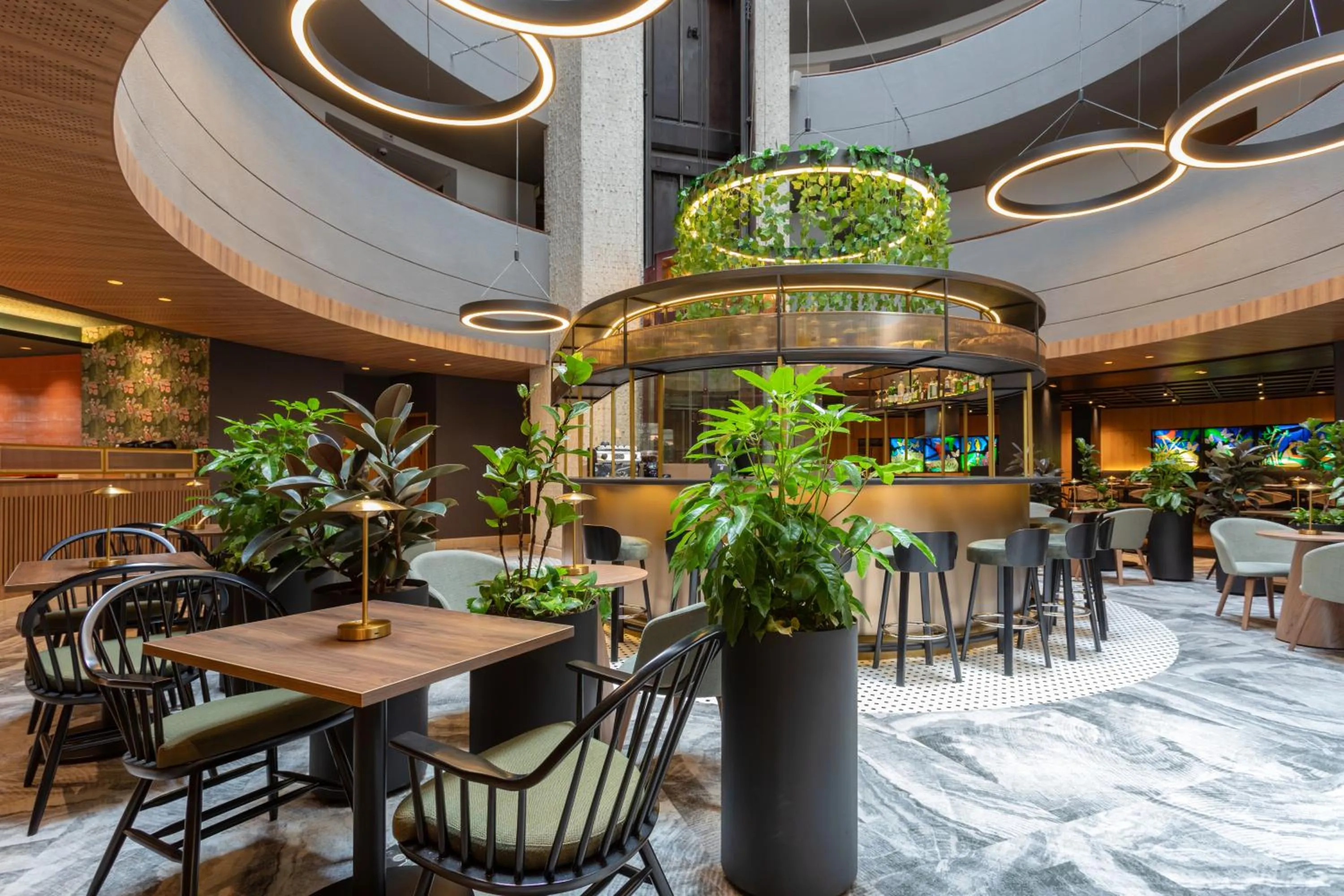 Lounge or bar in Cosmos 100 Hotel & Centro de Convenciones - Hoteles Cosmos