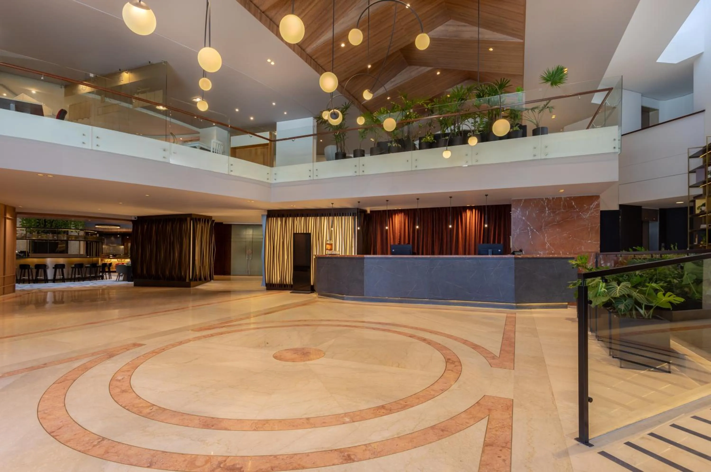 Lobby or reception in Cosmos 100 Hotel & Centro de Convenciones - Hoteles Cosmos