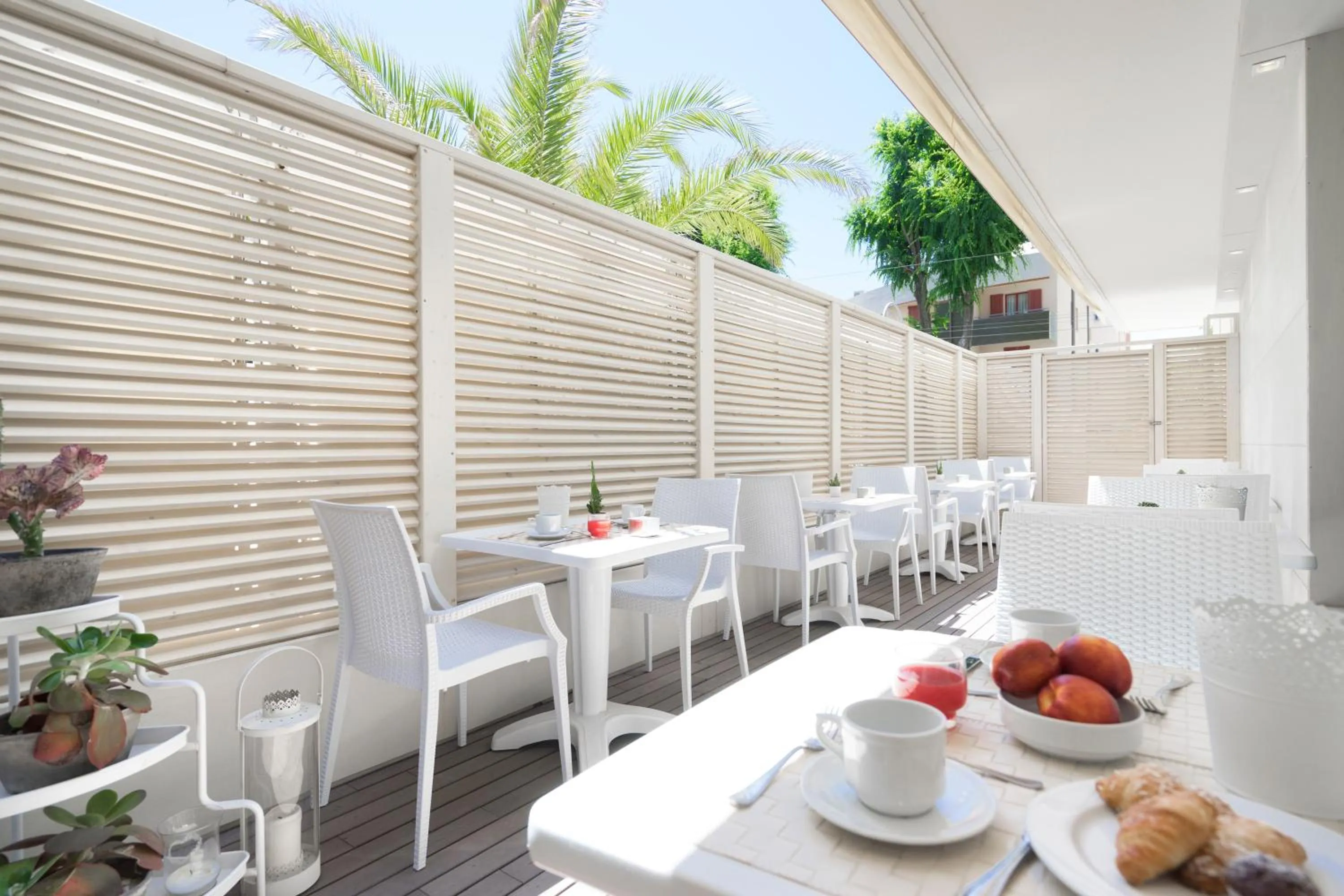 Restaurant/places to eat in Hotel Apollo