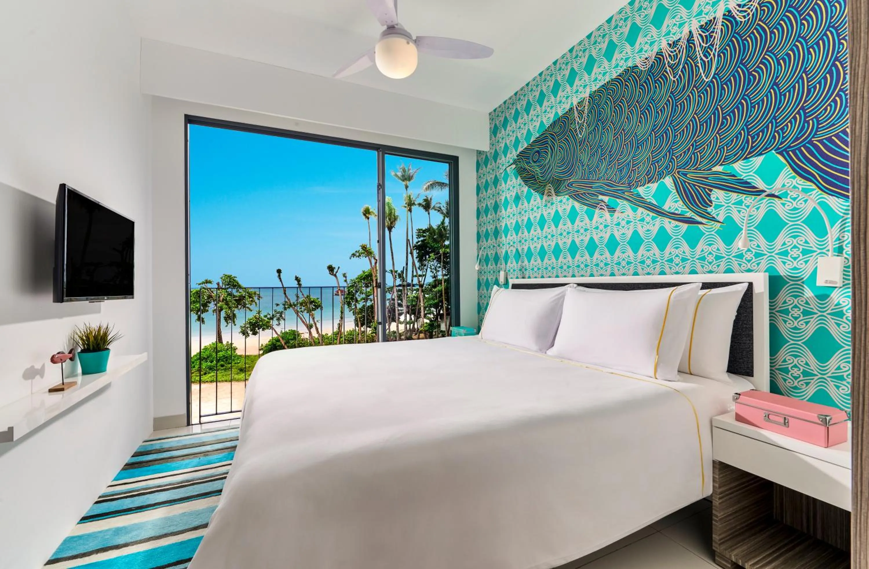 Bedroom, Bed in Cassia Bintan, part of Banyan Group