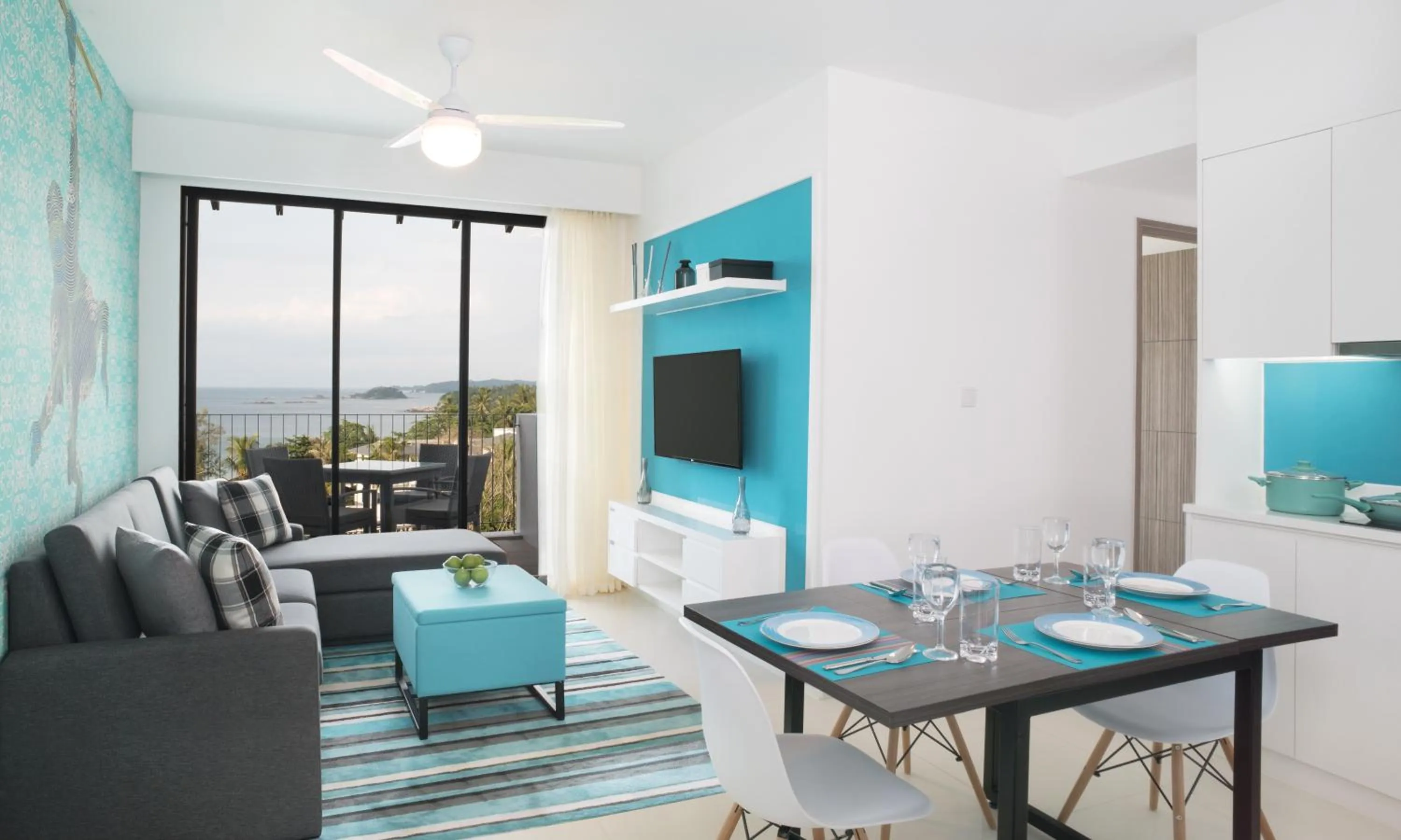 Property building in Cassia Bintan, part of Banyan Group