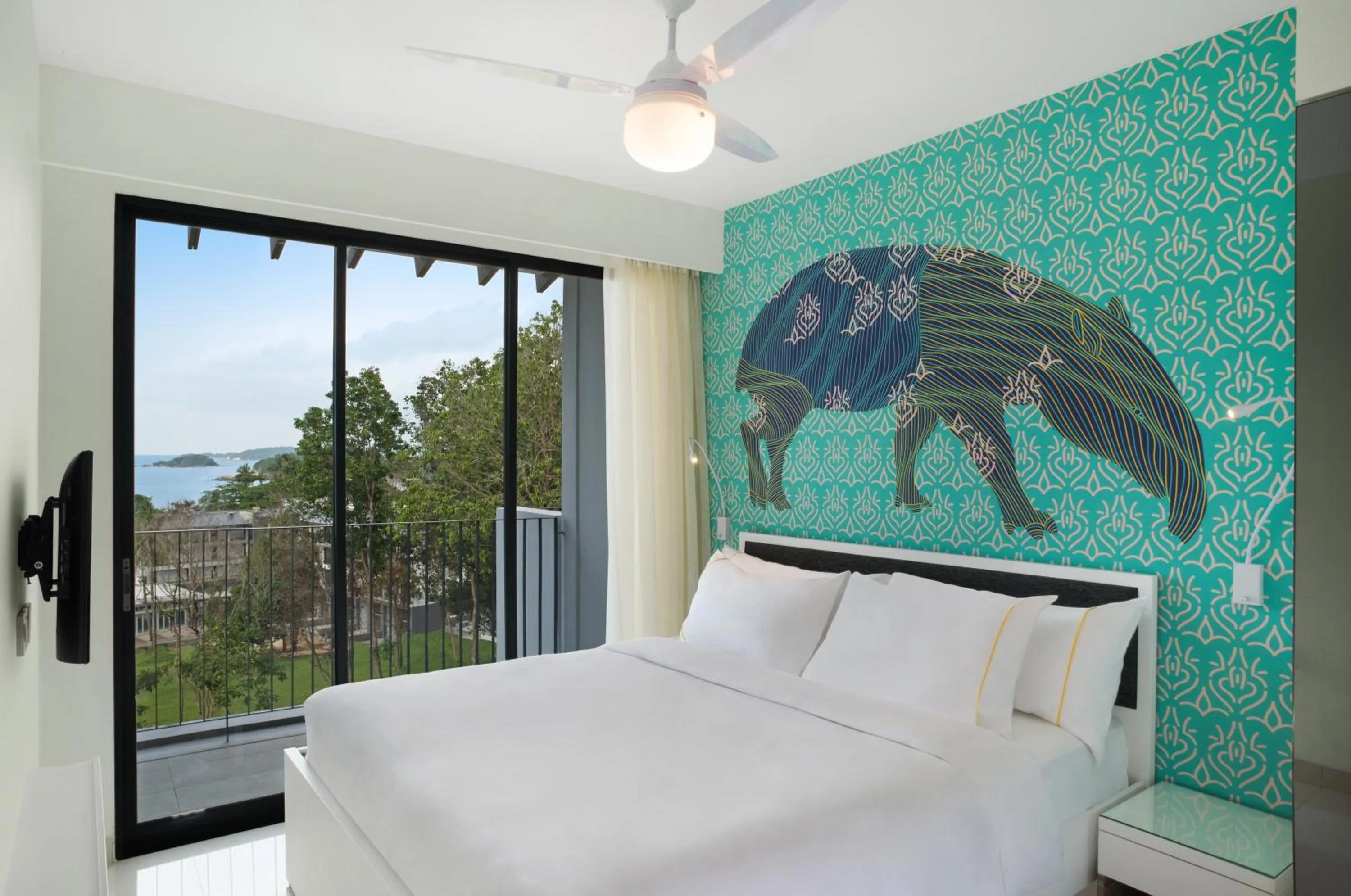 Bed in Cassia Bintan, part of Banyan Group