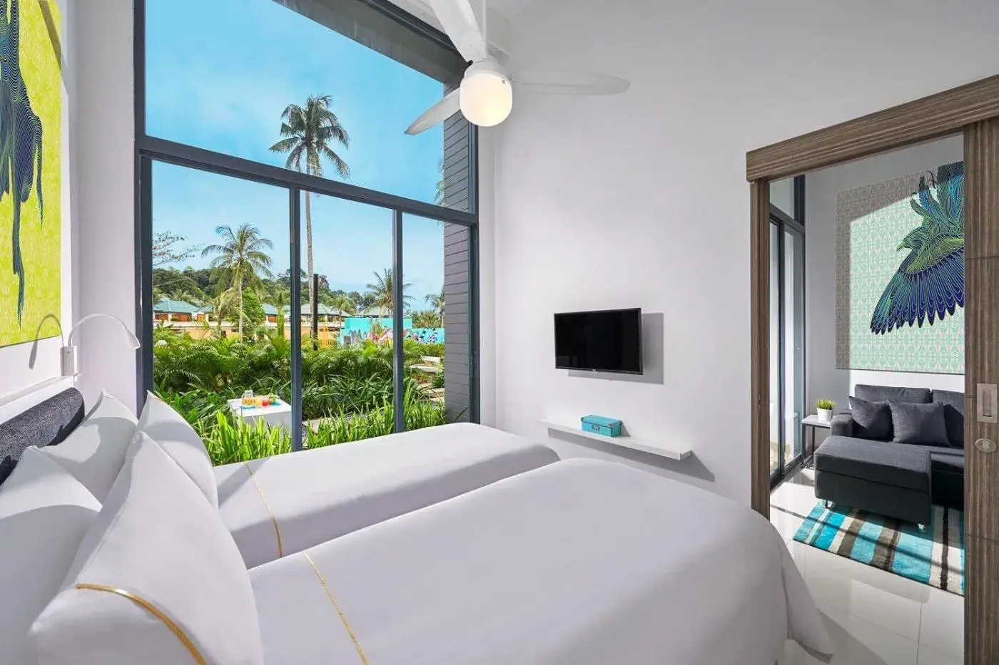 One Bedroom Garden View Suite Twin - Free Return Transfer (BBT Terminal-Resort) in Cassia Bintan, part of Banyan Group One Bedroom Garden View Suite Twin - Free Return Transfer (BBT Terminal-Resort) in Cassia Bintan, part of Banyan Group