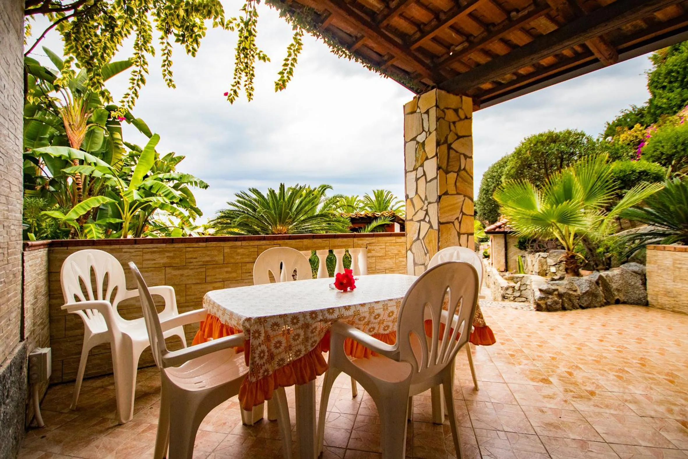 Patio in Park Oasi Resort