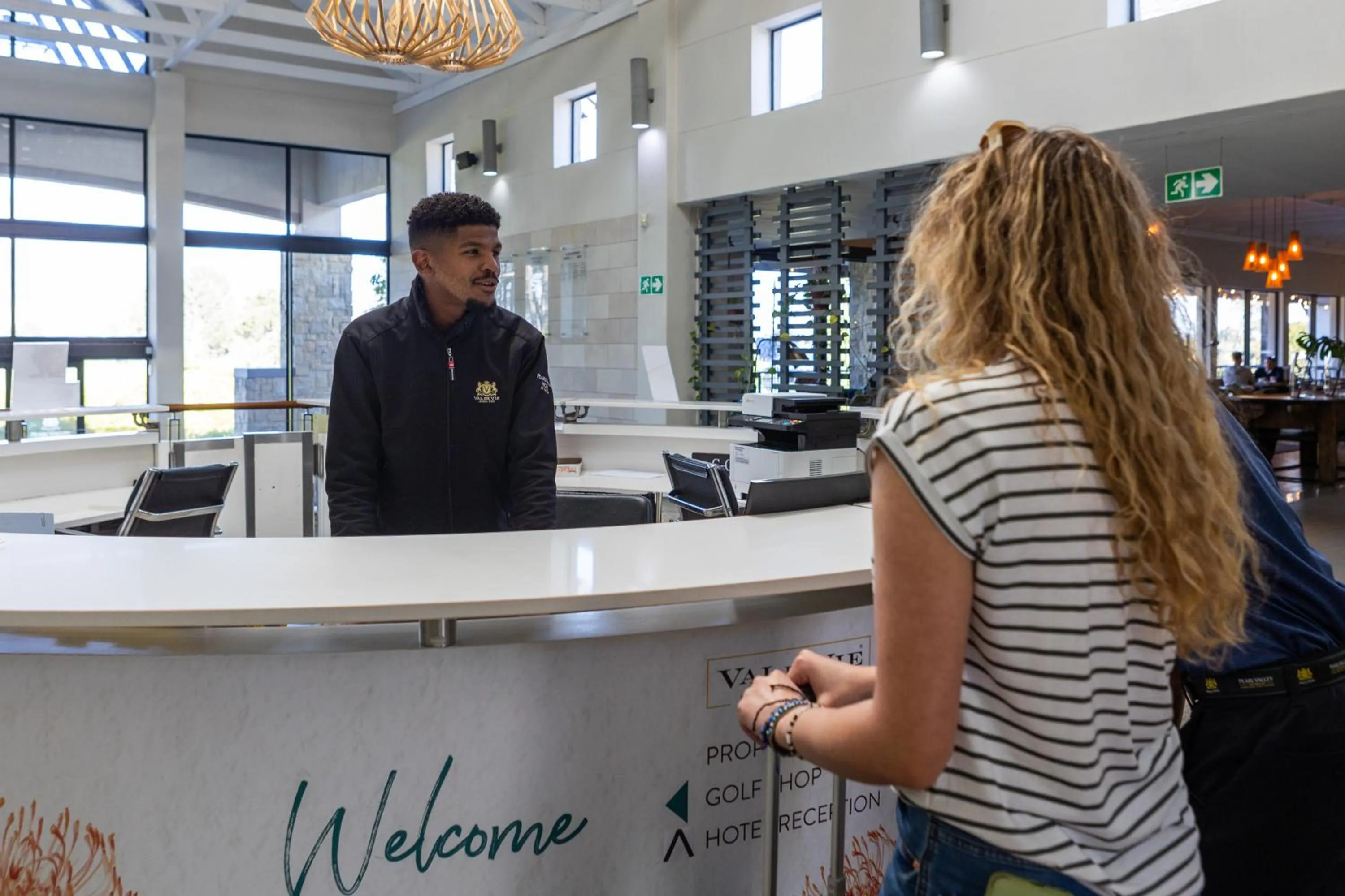 People in Pearl Valley Hotel