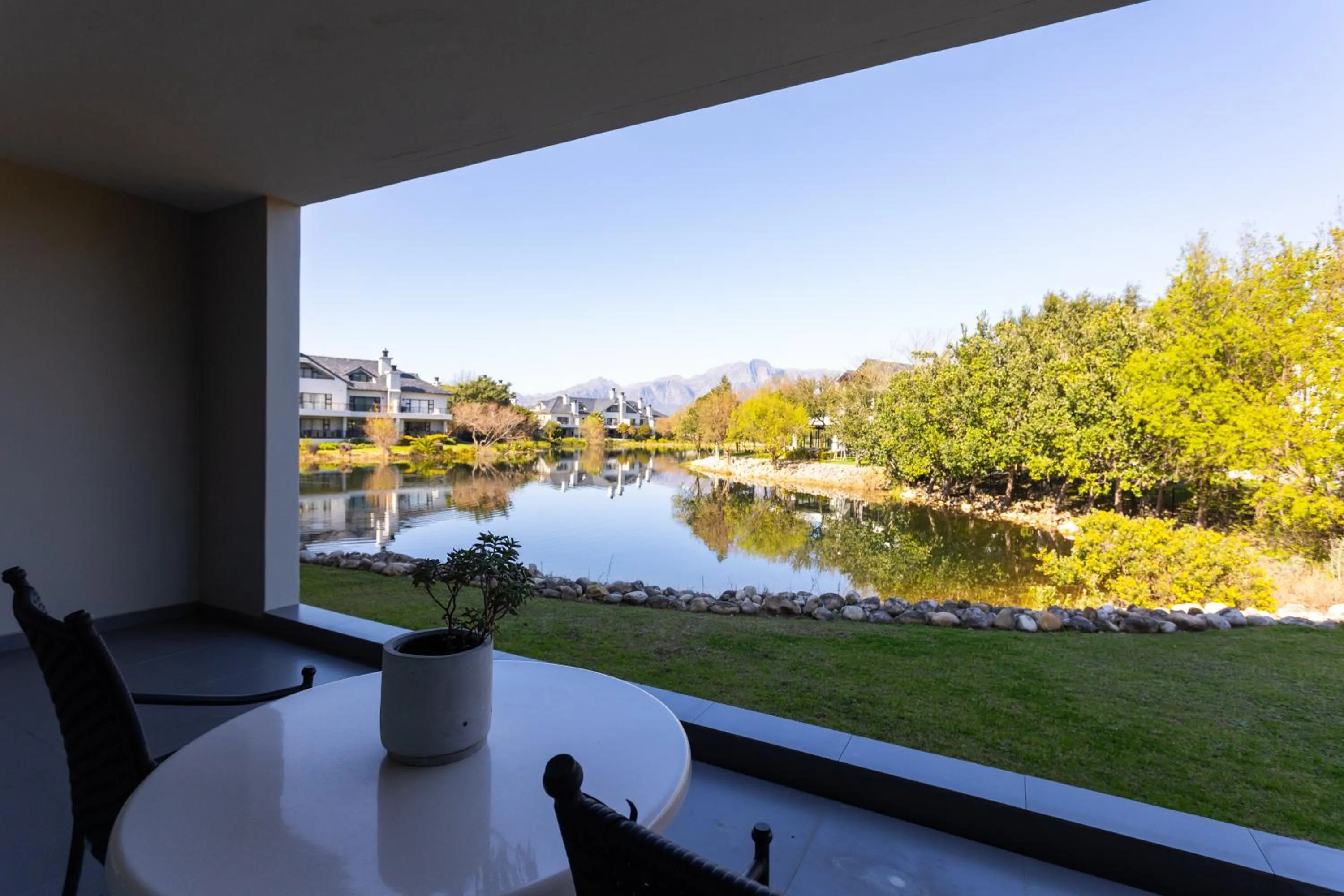 Patio in Pearl Valley Hotel