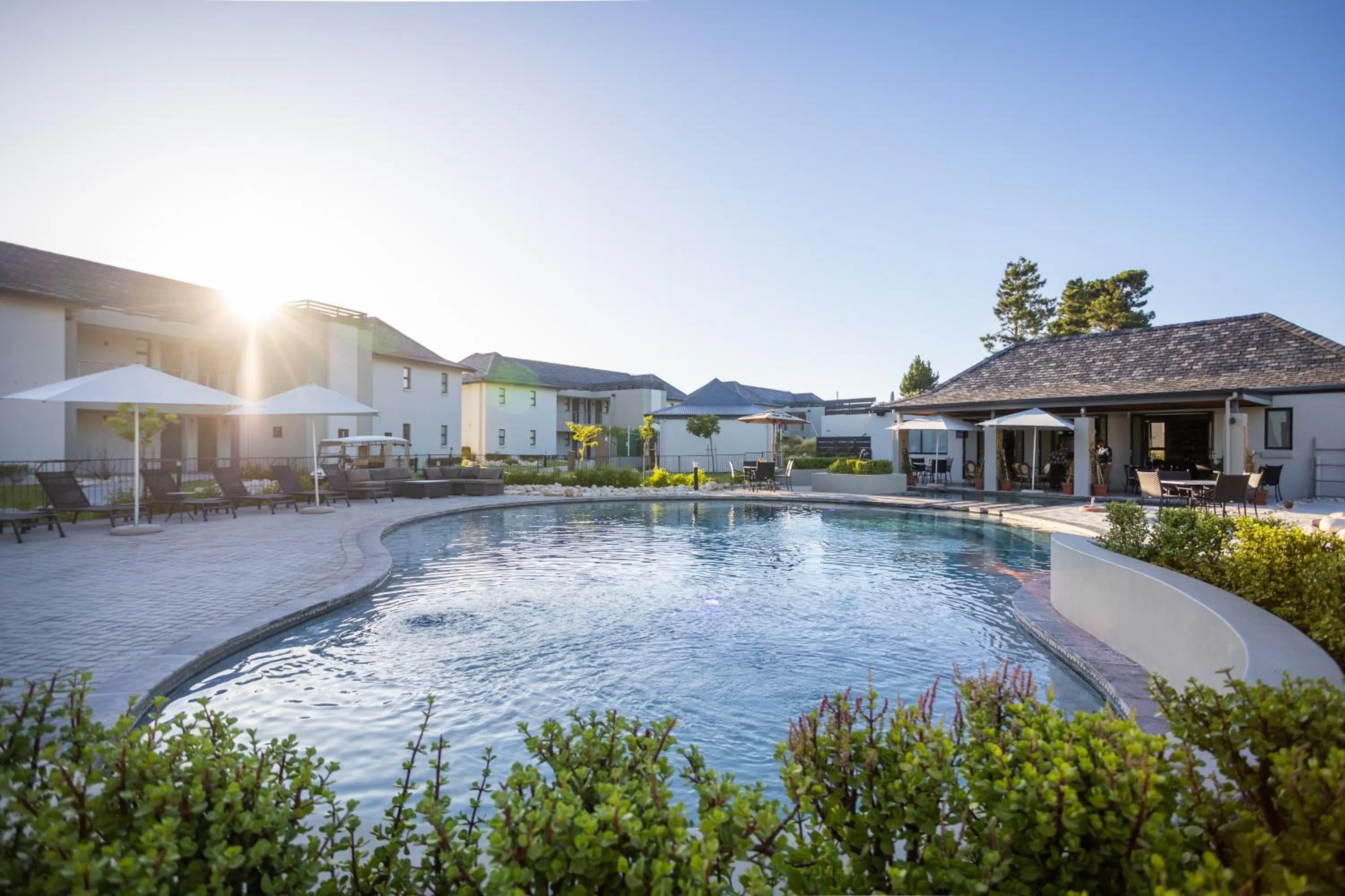 Property building in Pearl Valley Hotel