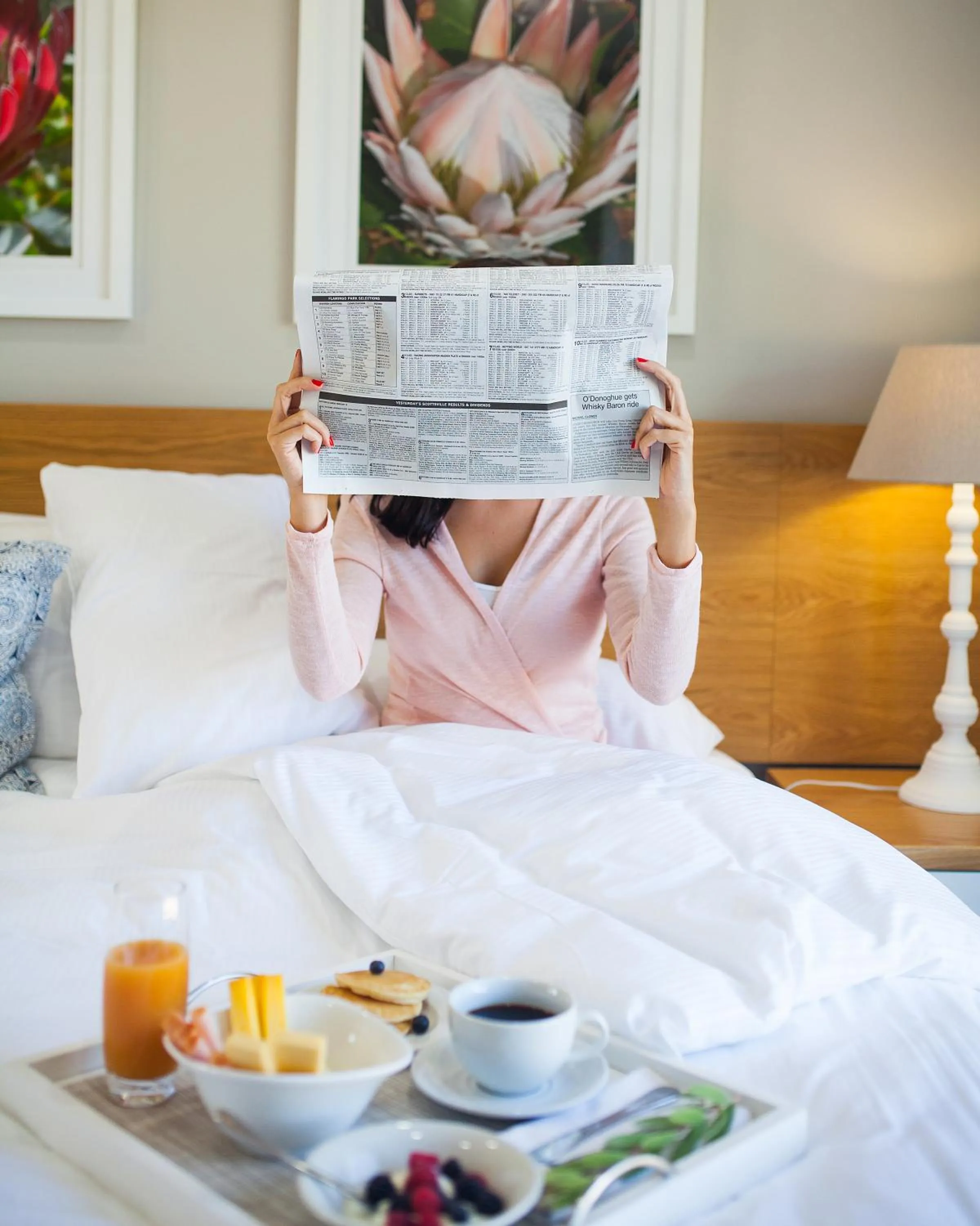 Bed in Pearl Valley Hotel