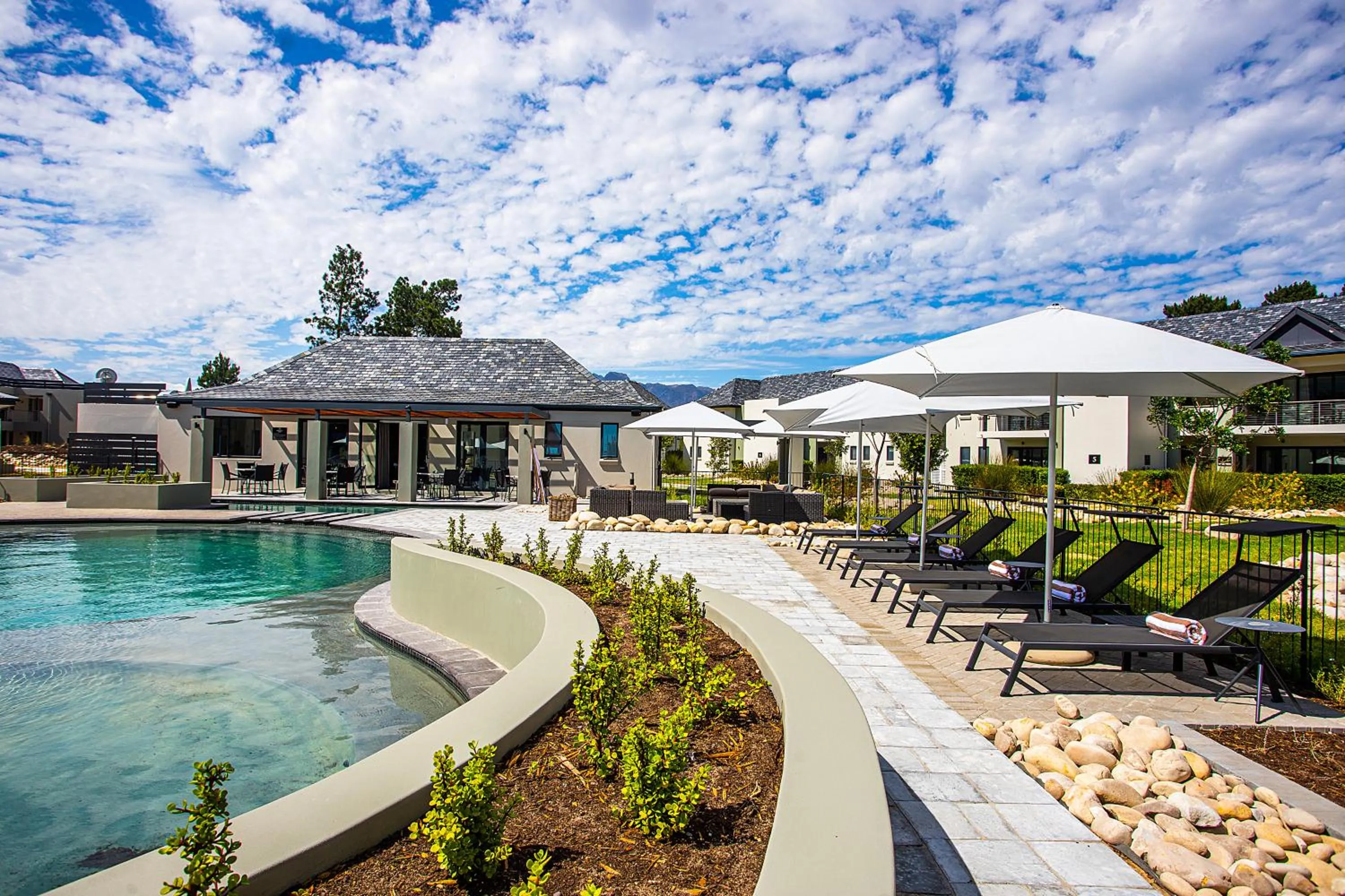 Property building in Pearl Valley Hotel