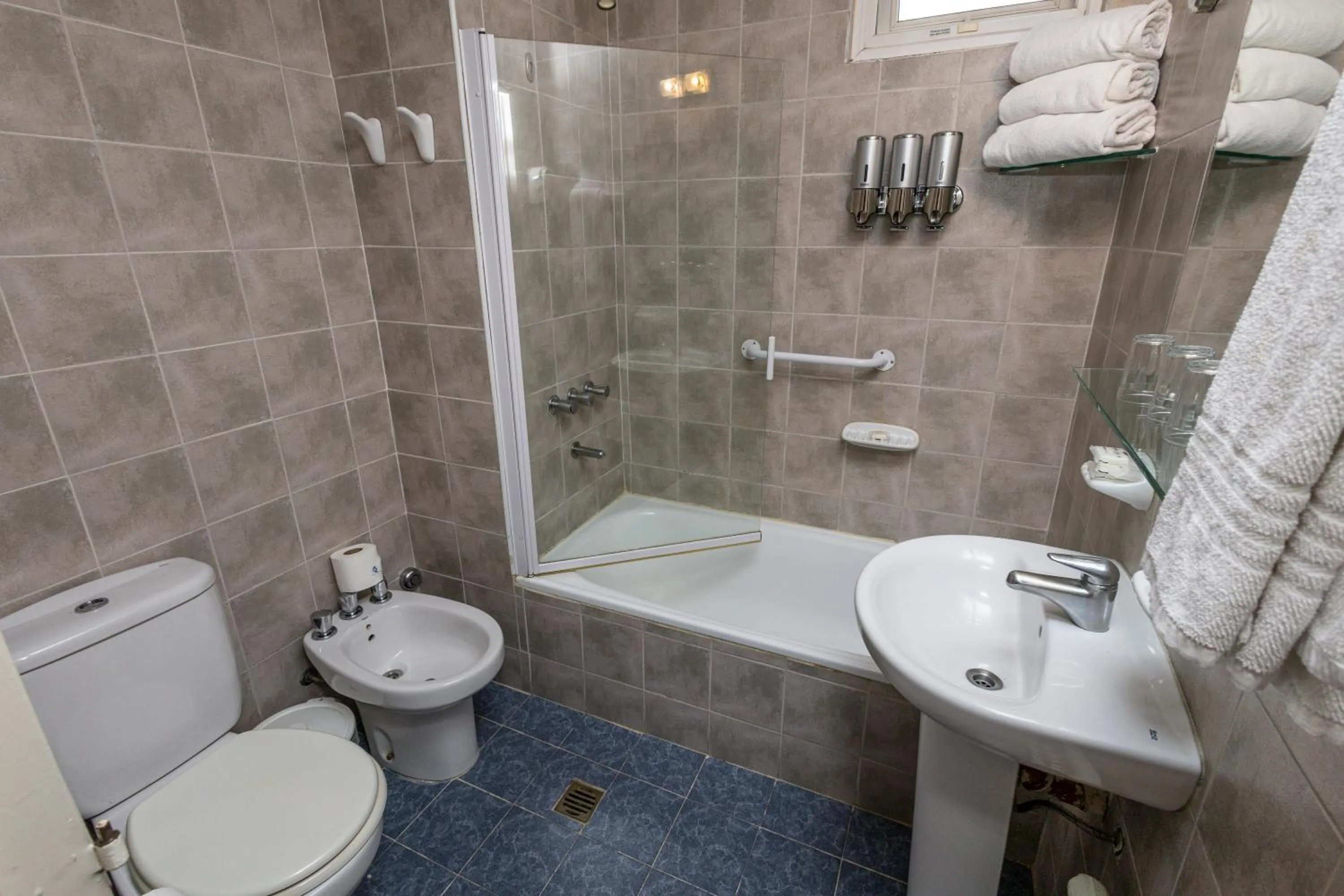 Shower in Carlos V Patagonia