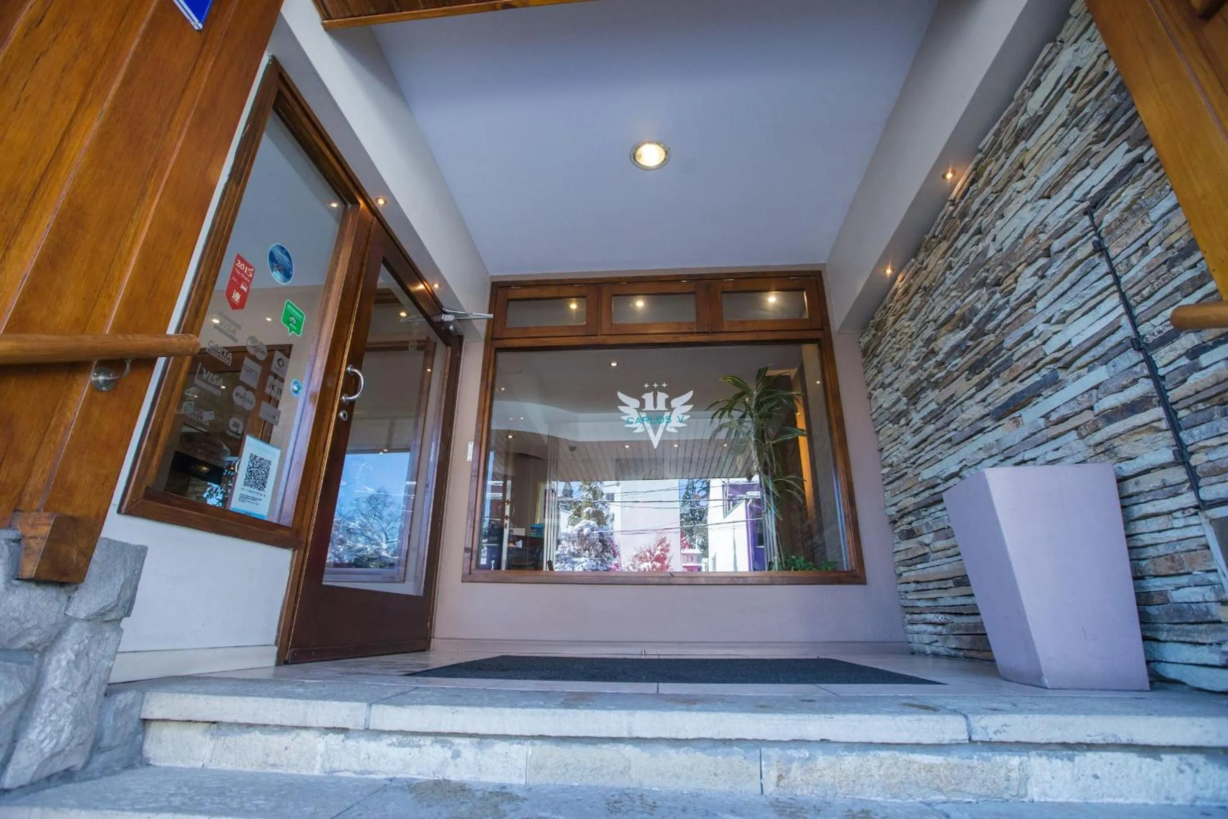 Facade/entrance in Carlos V Patagonia