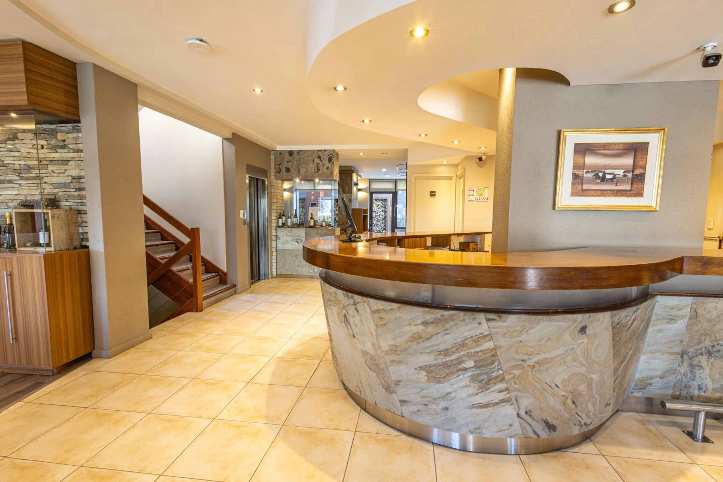 Lobby or reception in Carlos V Patagonia