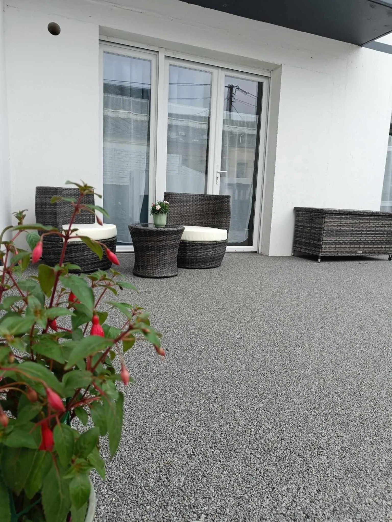 Balcony/Terrace in Maison d'hôtes "At'Home"