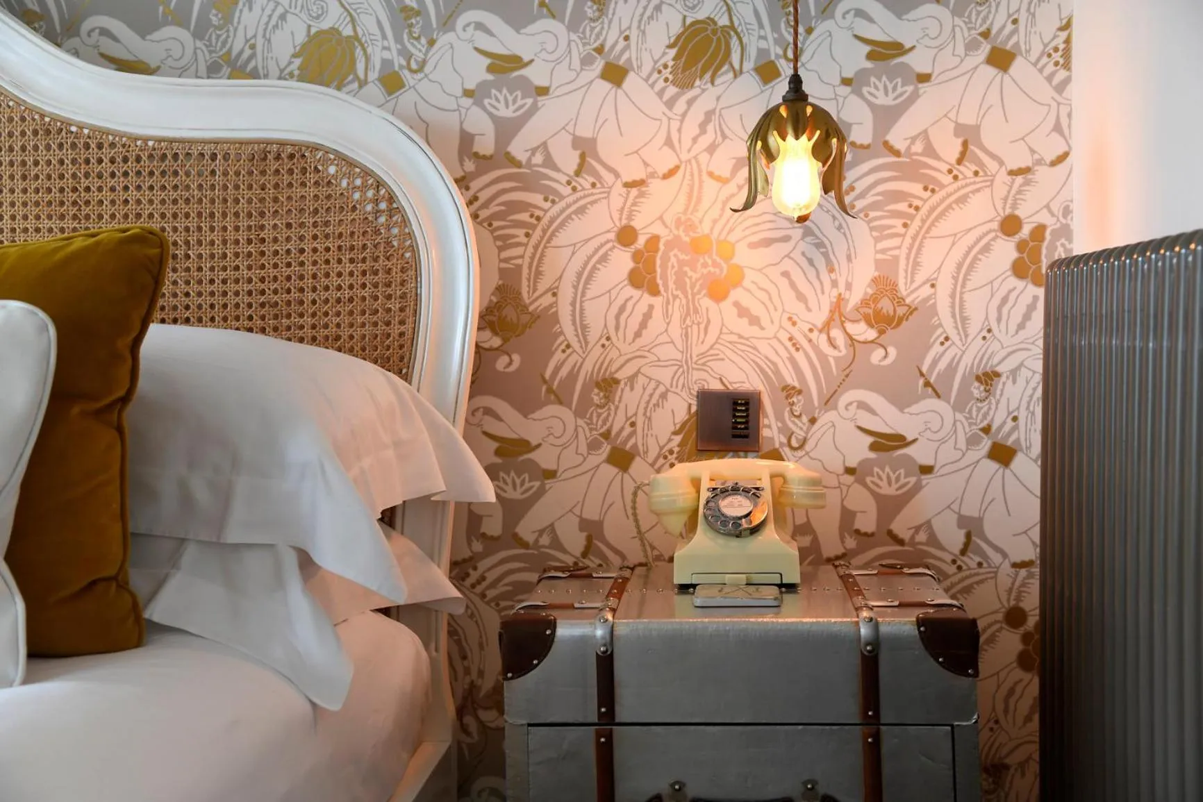 Bed in Padstow Townhouse