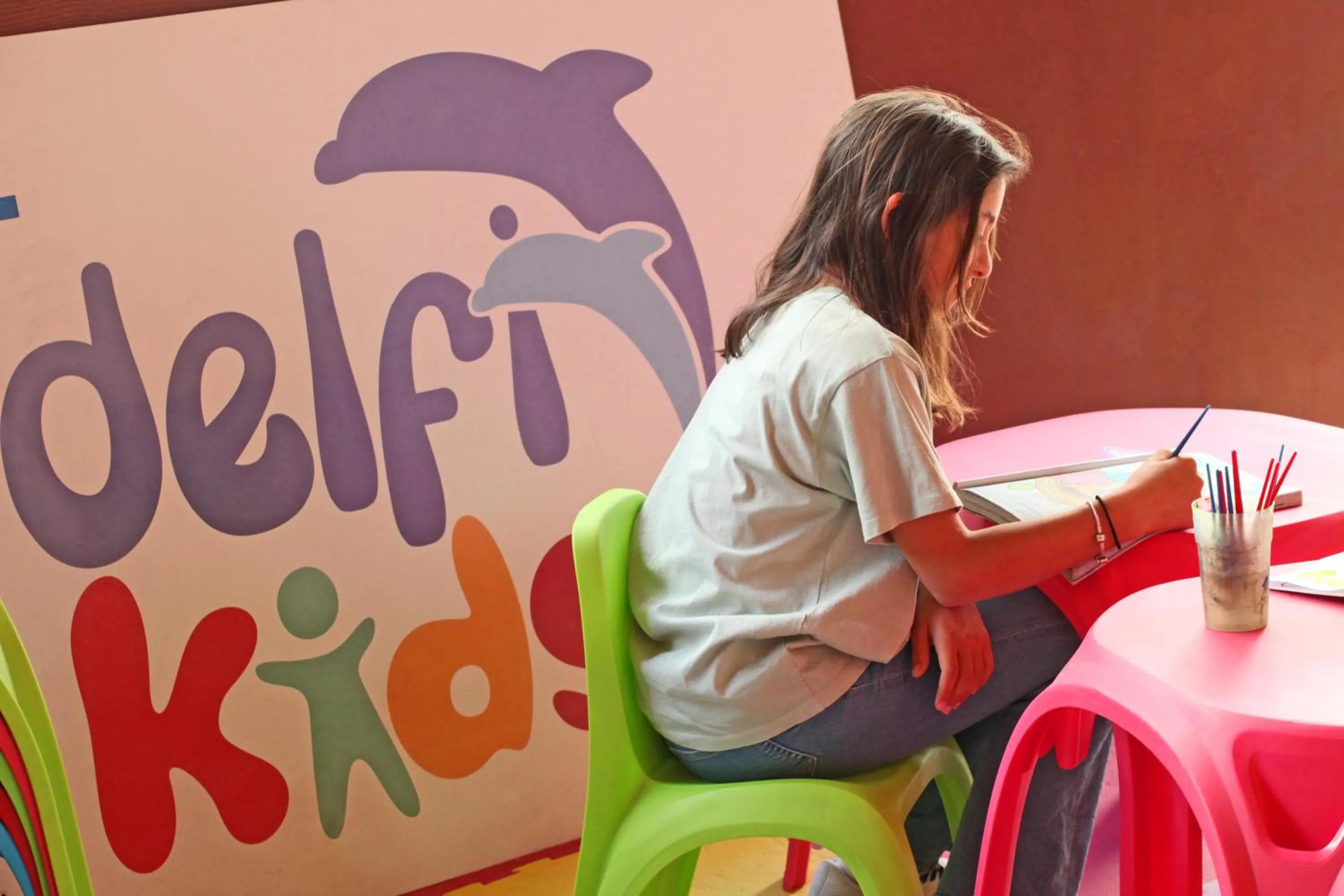 Kids's club in Delfinia Resort - All Inclusive