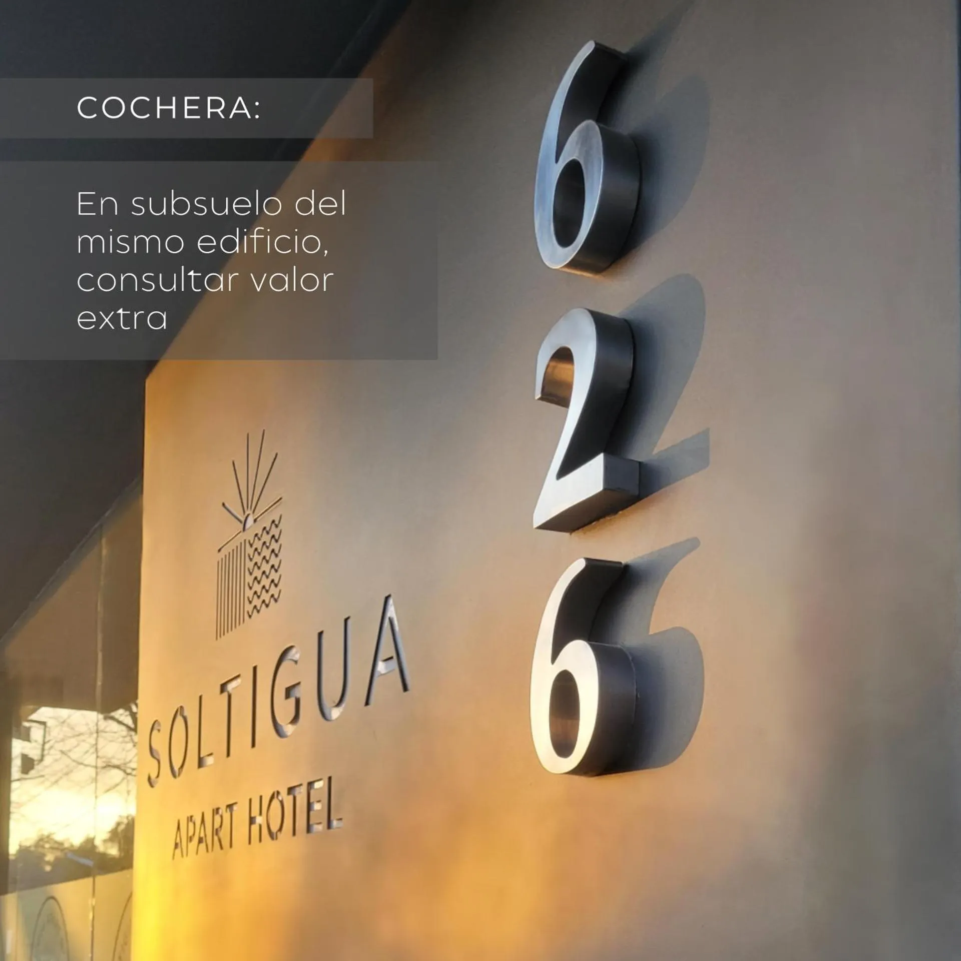 Parking in Soltigua Apart Hotel Mendoza