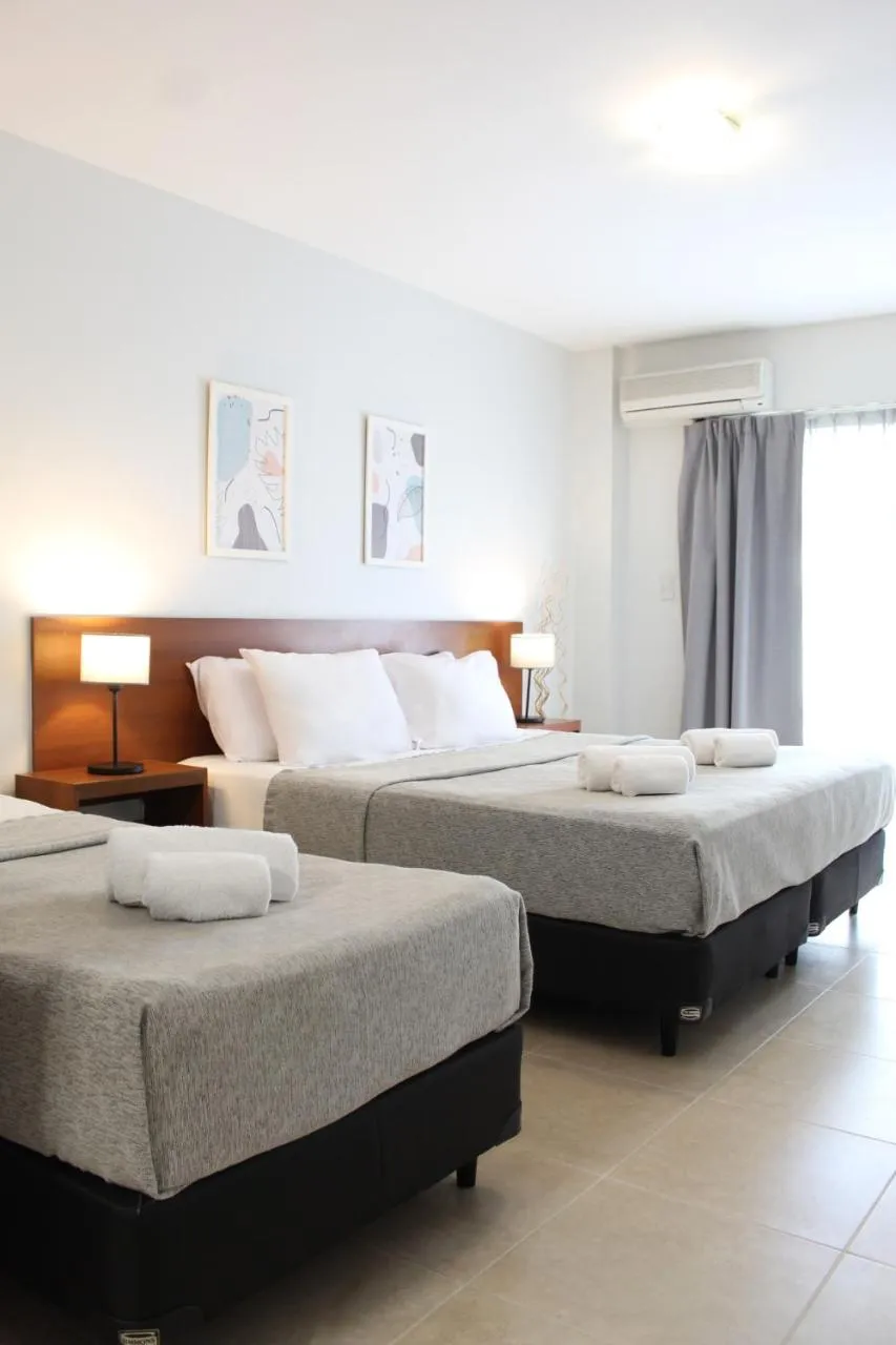 Bed in Soltigua Apart Hotel Mendoza