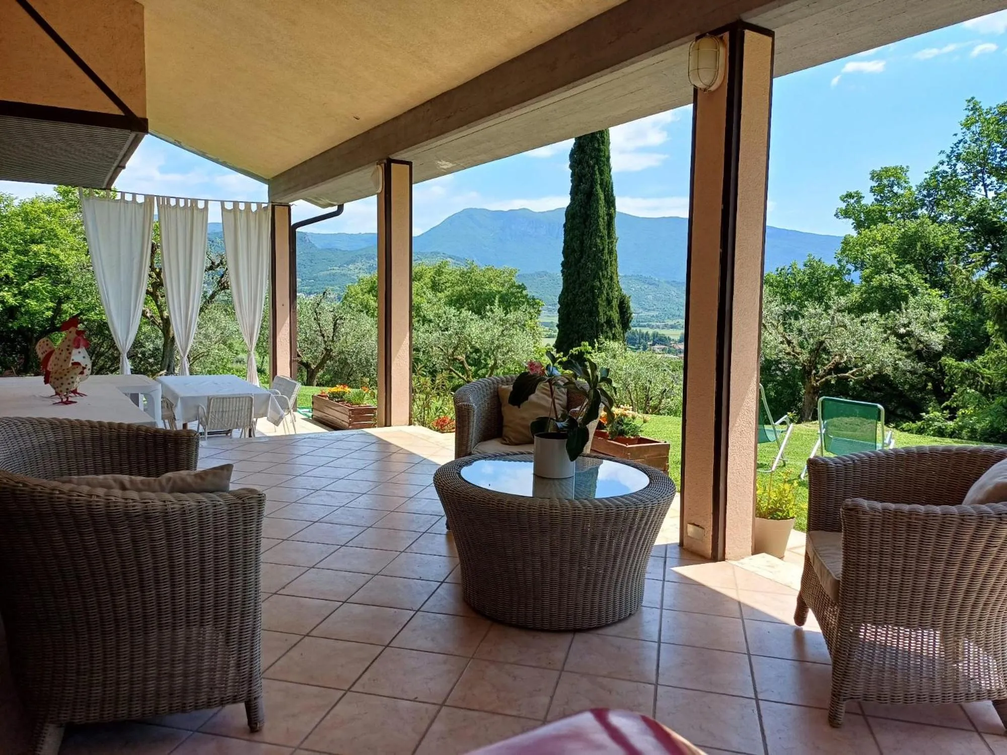 Balcony/Terrace in Carmen de Nella Eco Lodge 4*