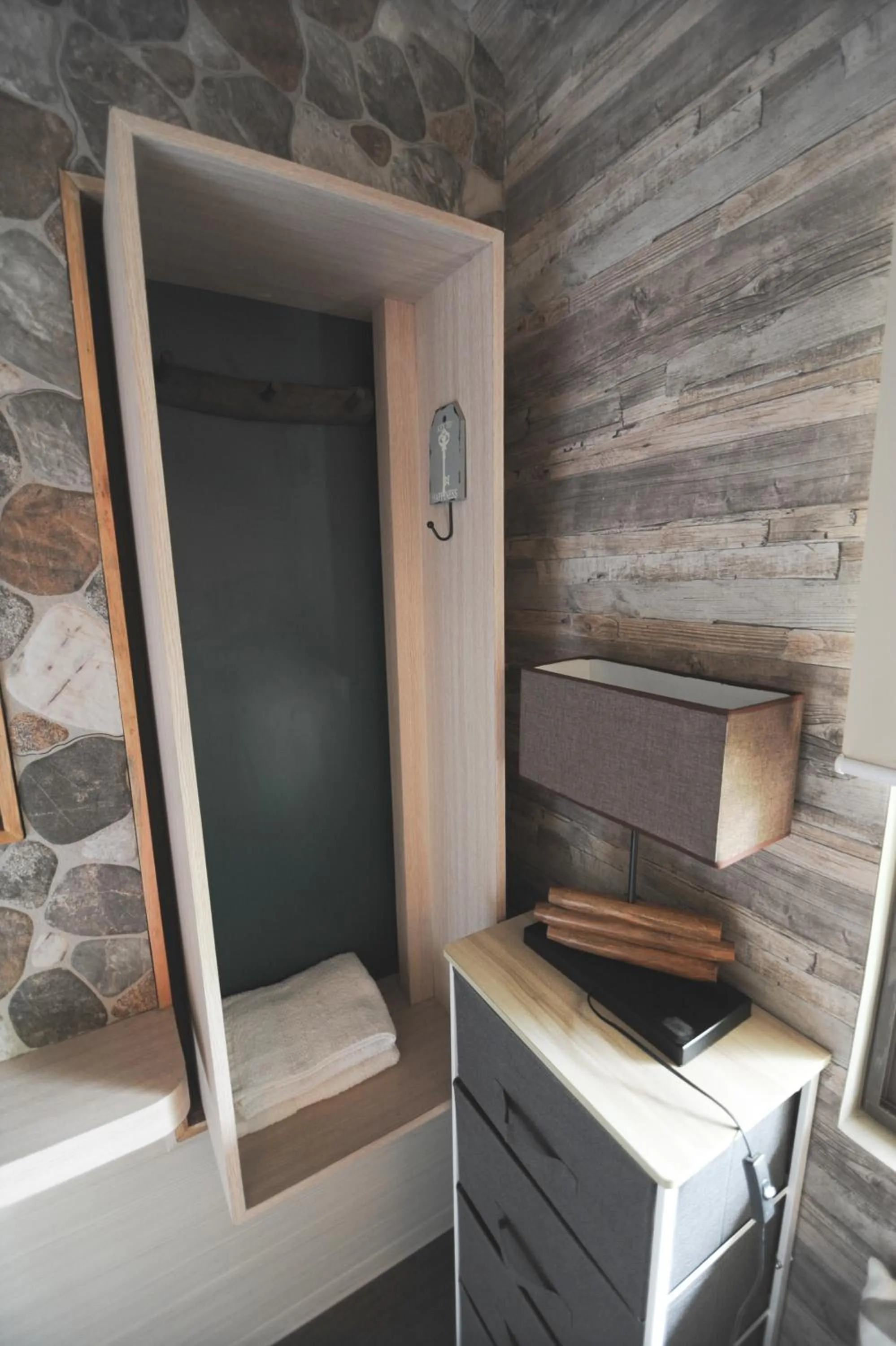 wardrobe in Pine Breeze Cottages