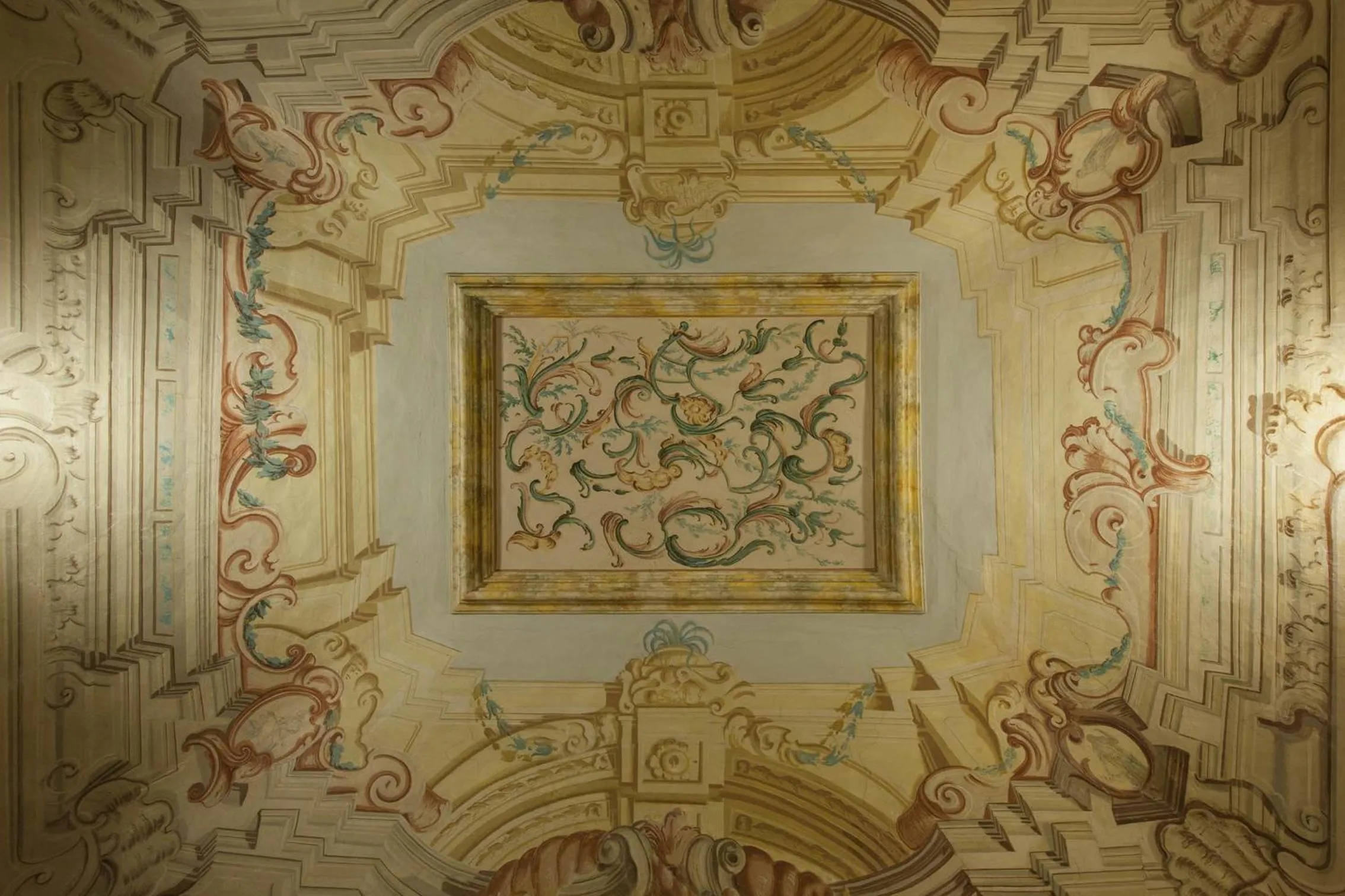 Decorative detail in Palazzo Carletti