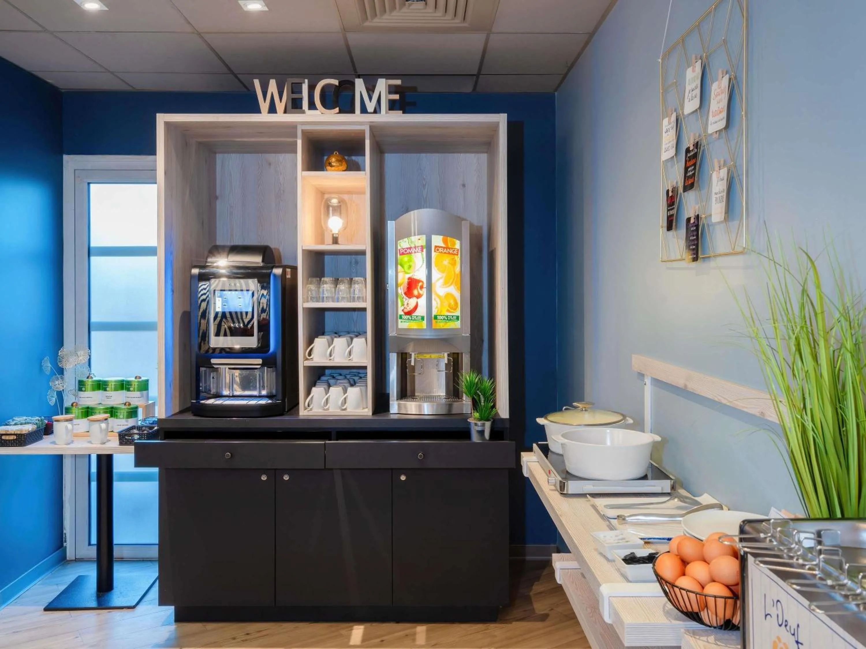 Breakfast in ibis Manosque Cadarache