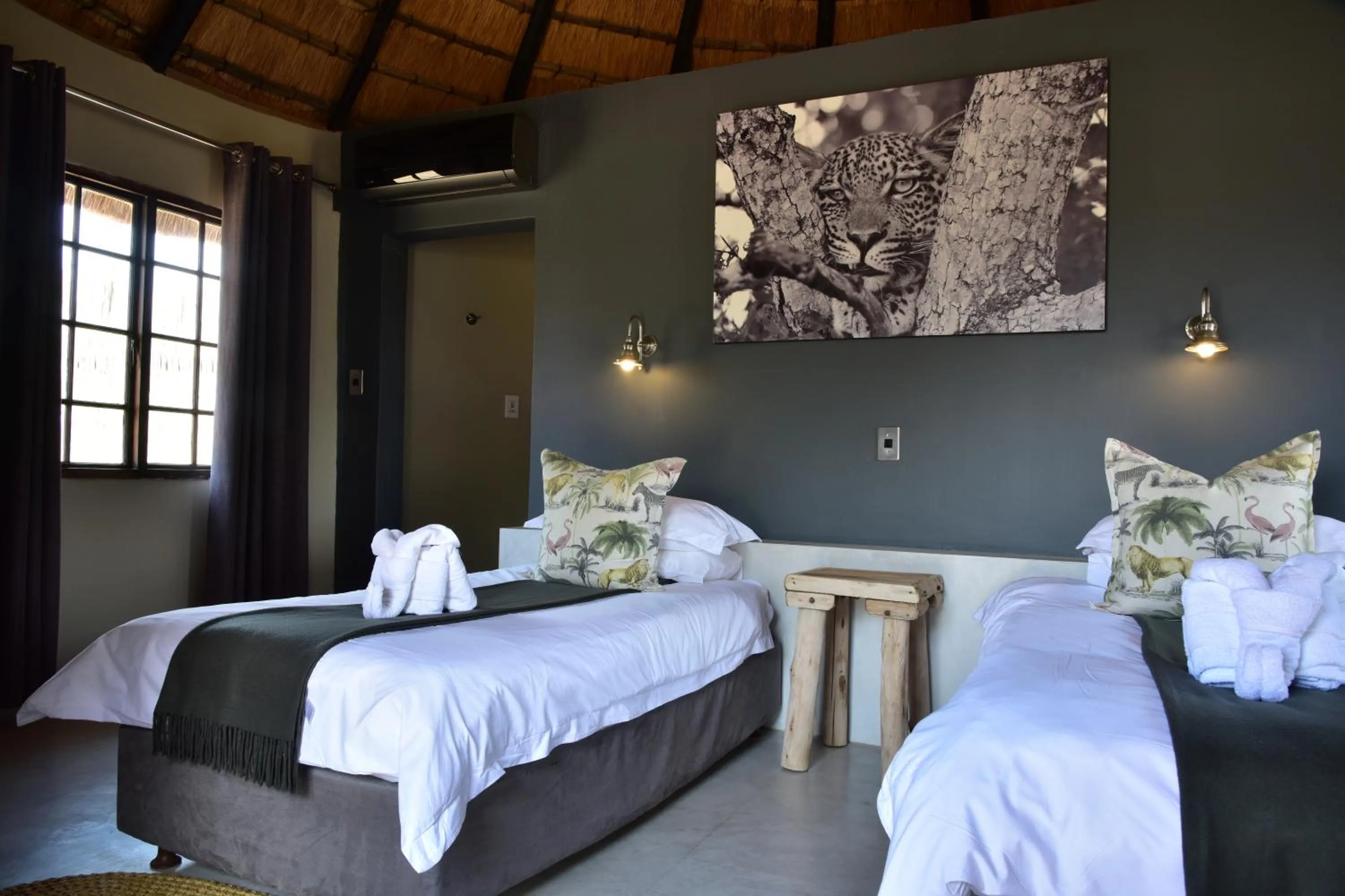 Bed in Bayala Private Safari Lodges