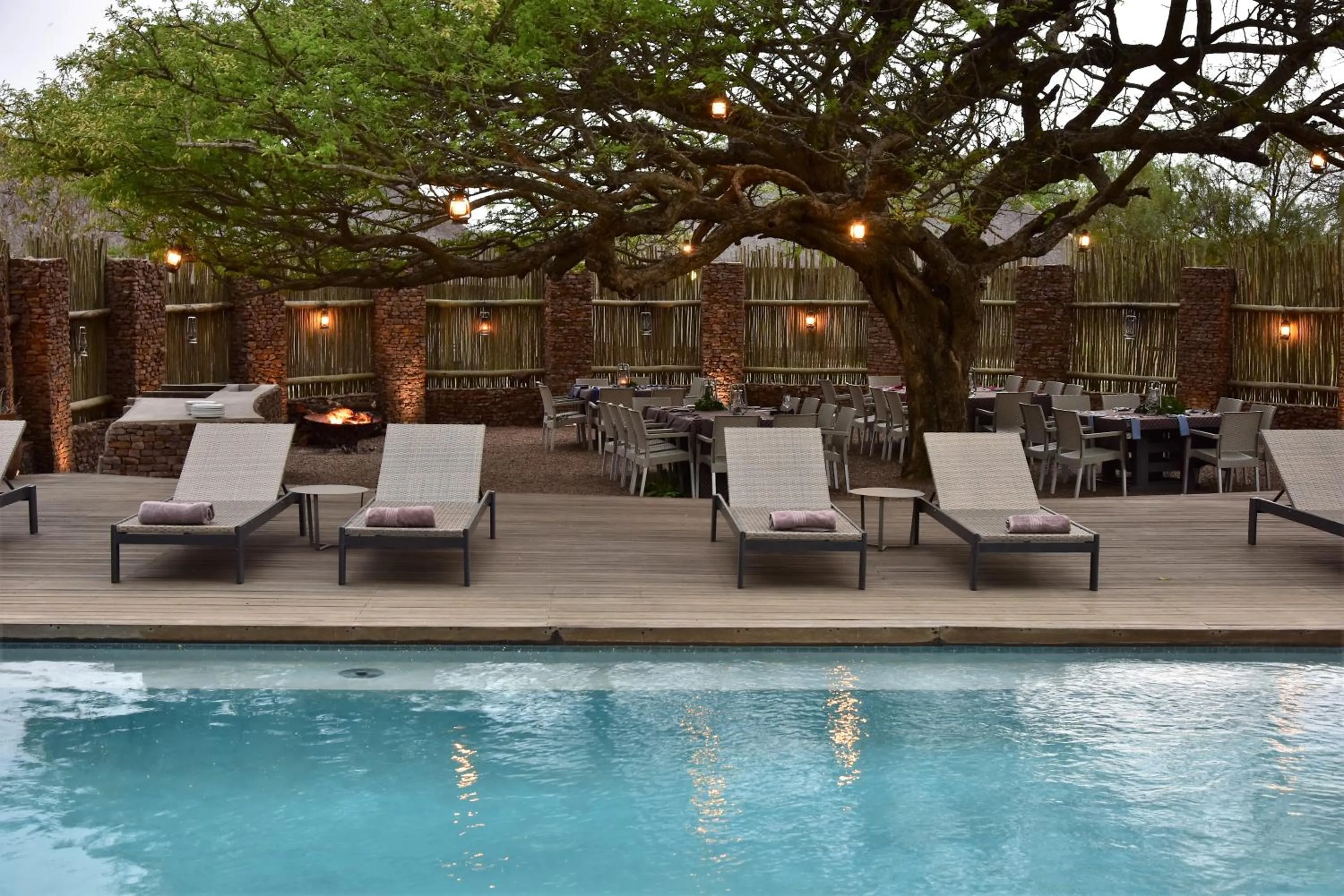 Swimming pool in Bayala Private Safari Lodges