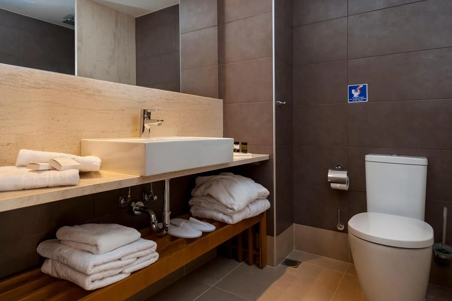 Toilet in Giannoulis – Santa Marina Beach Hotel