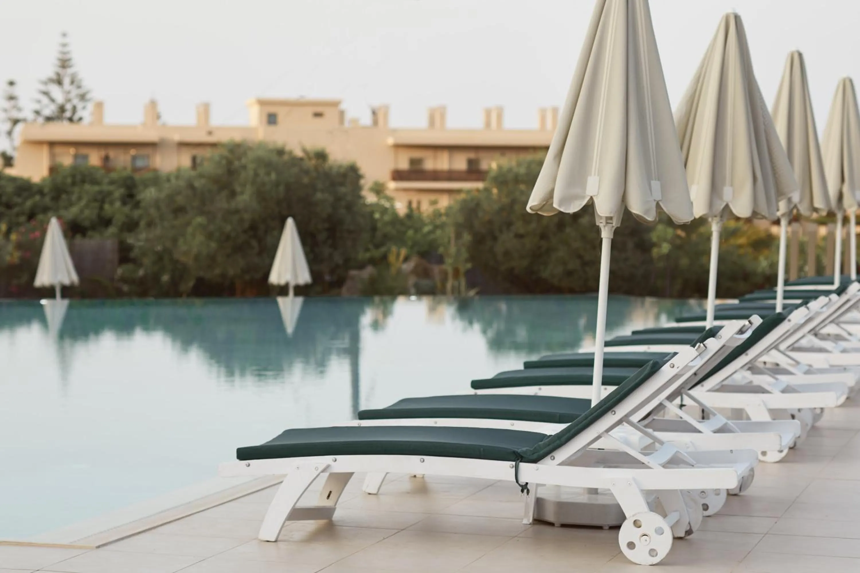 Property building in Giannoulis – Santa Marina Beach Hotel