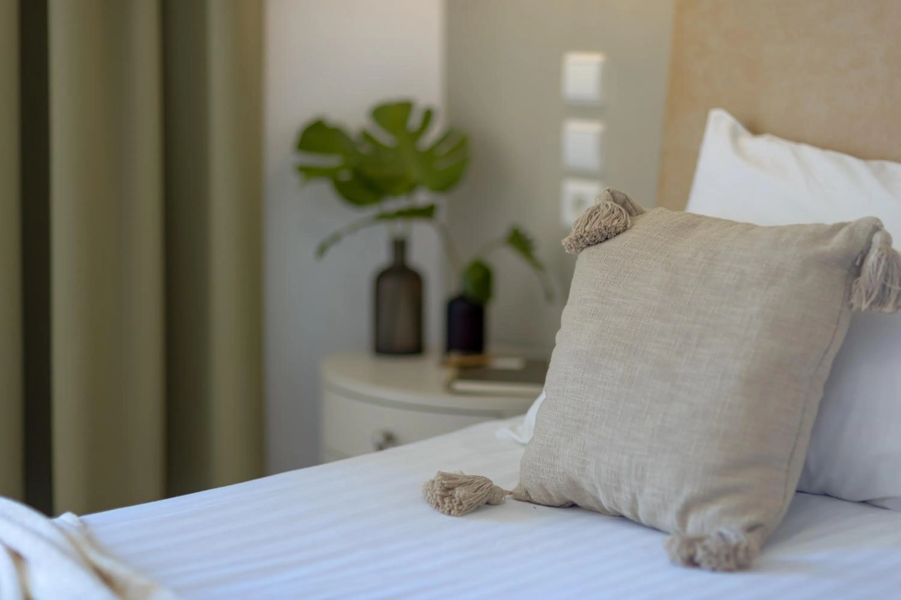 Bed in Giannoulis – Santa Marina Beach Hotel