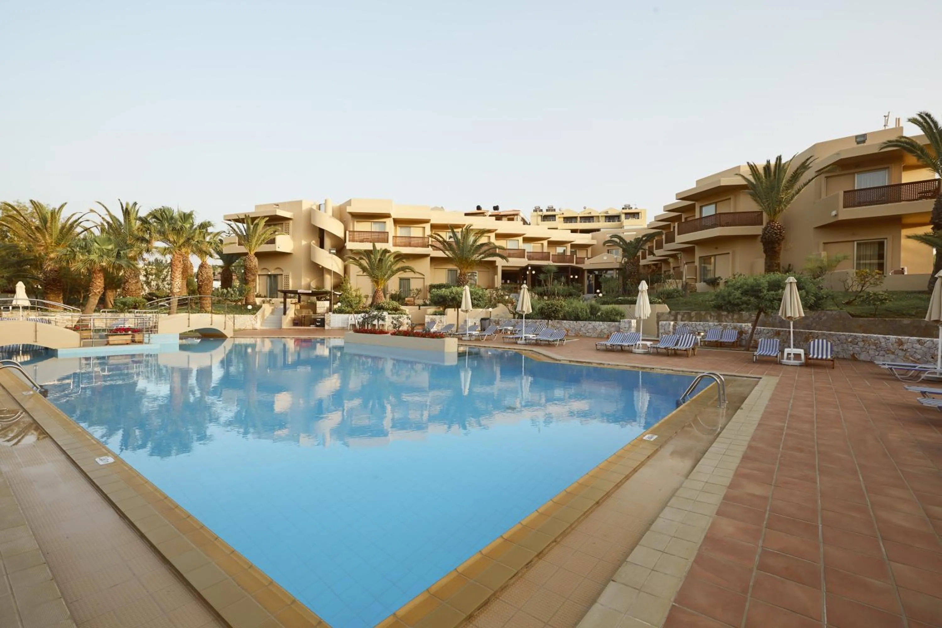 Property building in Giannoulis – Santa Marina Beach Hotel