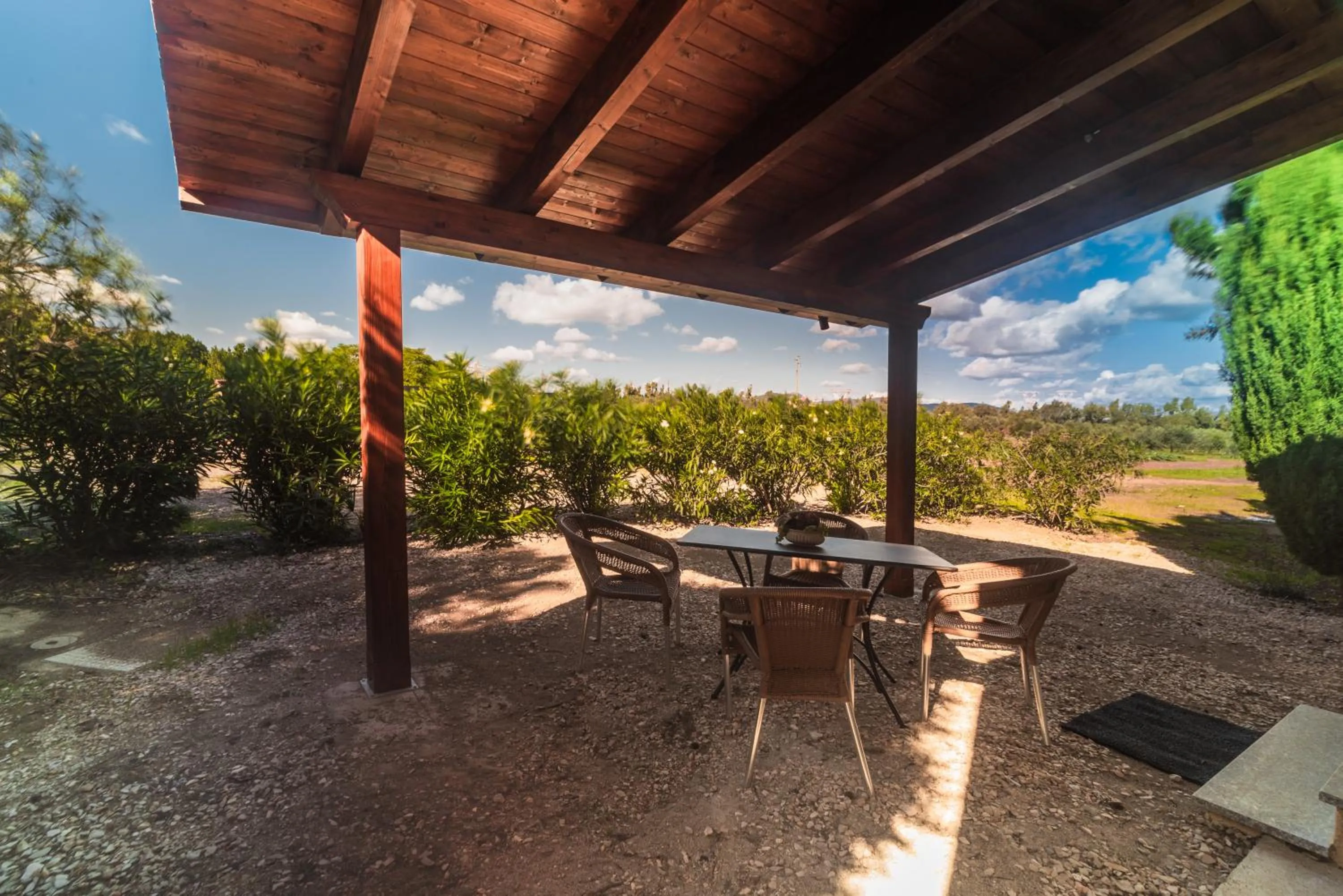 Patio in Bonsai B&B Alghero
