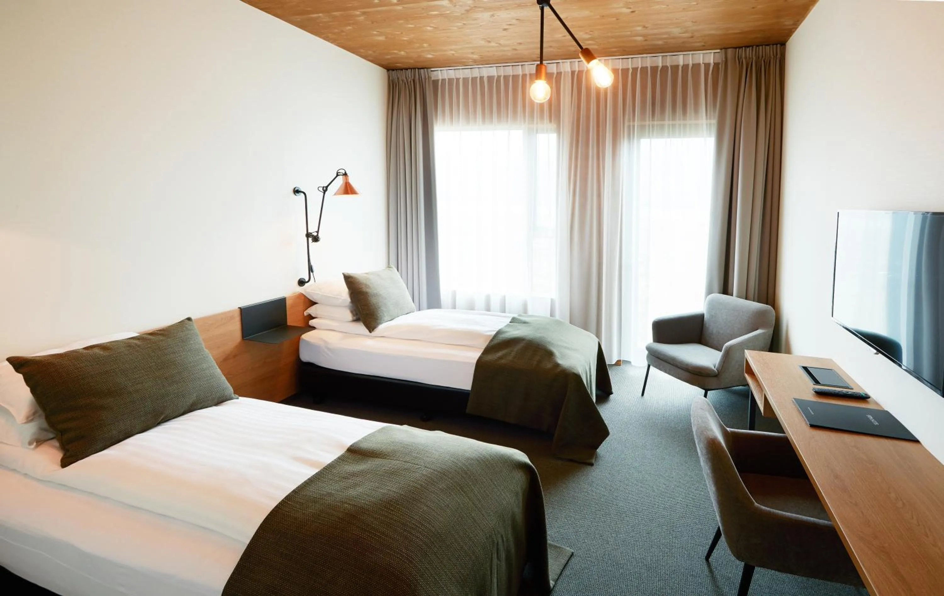 Bedroom, Bed in Fosshotel Mývatn