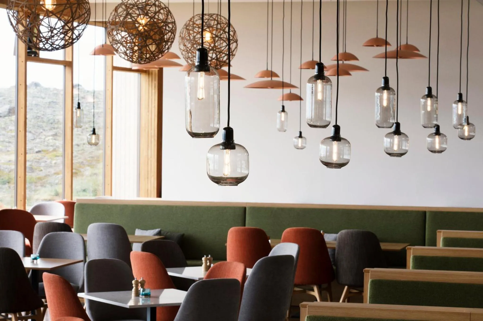 Lounge or bar in Fosshotel Mývatn