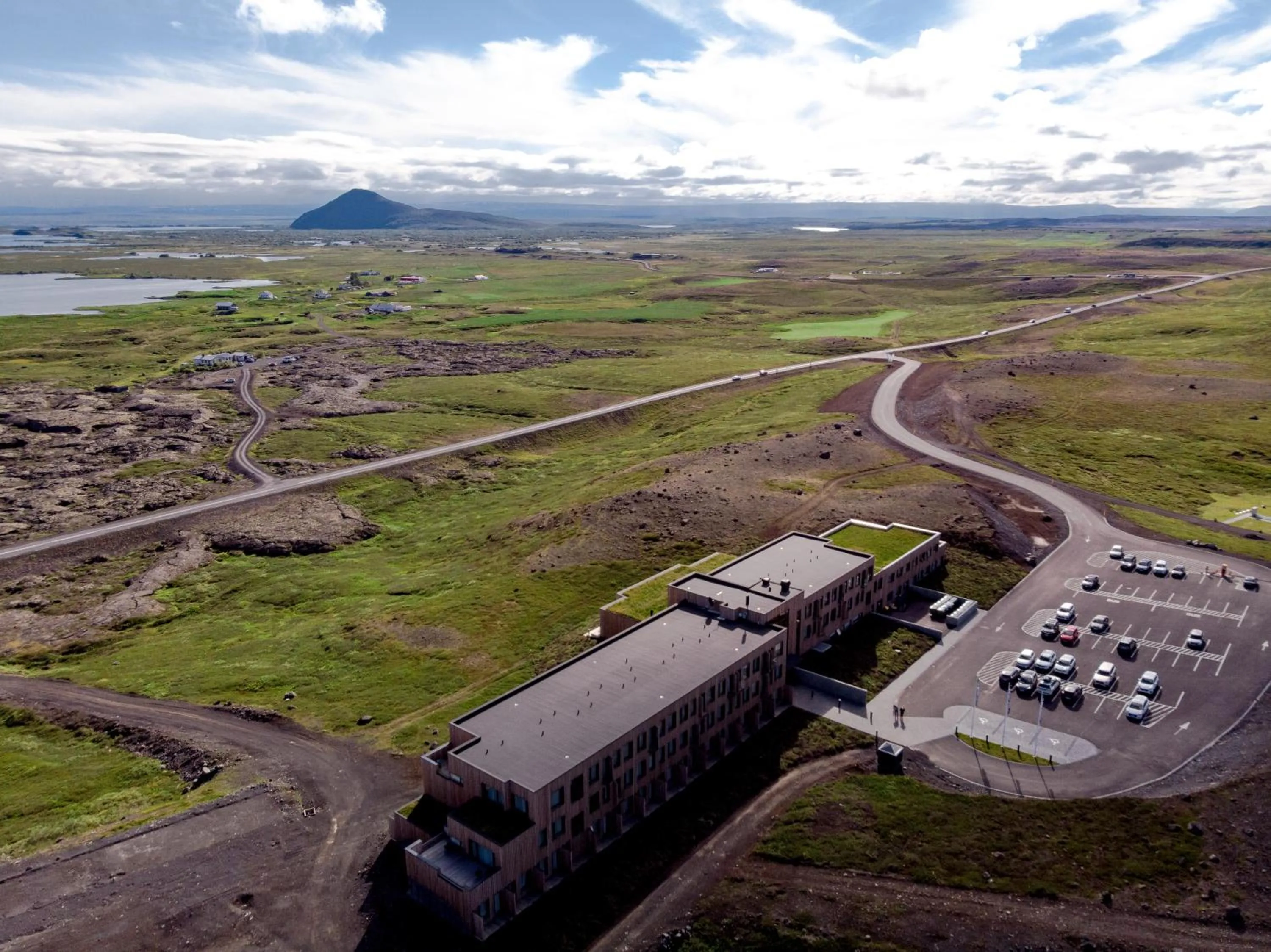 Bird's eye view in Fosshotel Mývatn