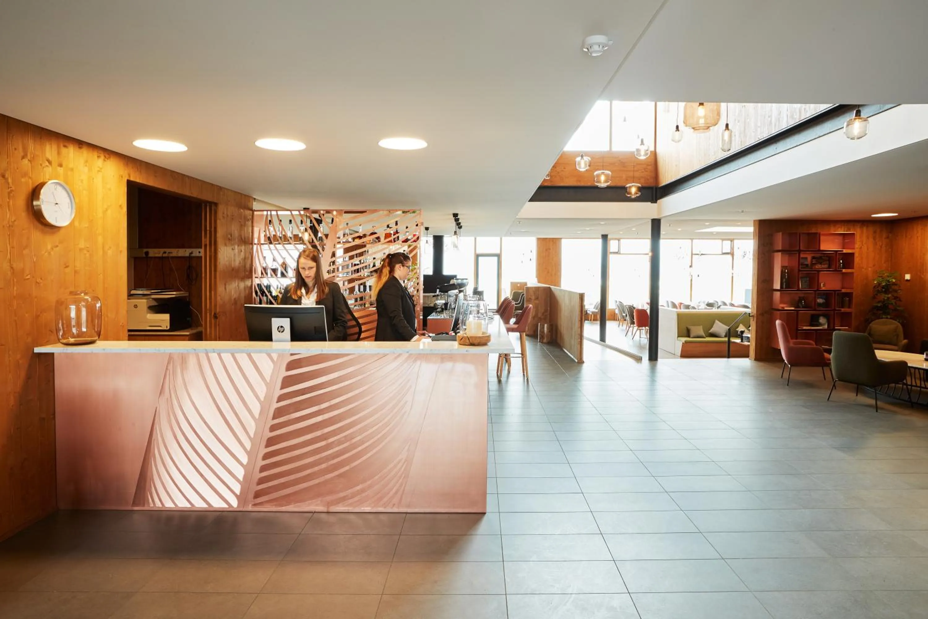 Lobby or reception in Fosshotel Mývatn