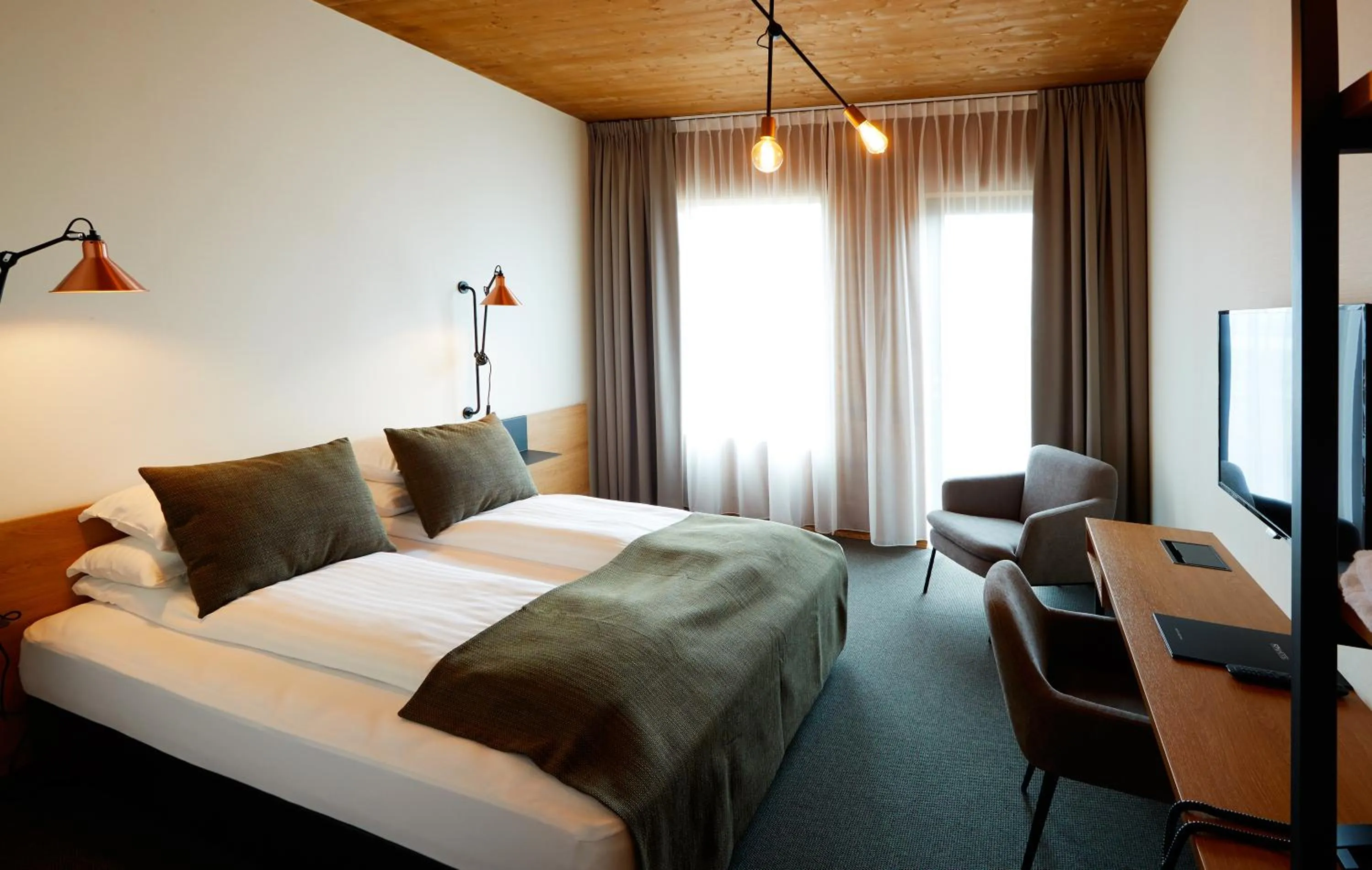 Bedroom, Bed in Fosshotel Mývatn