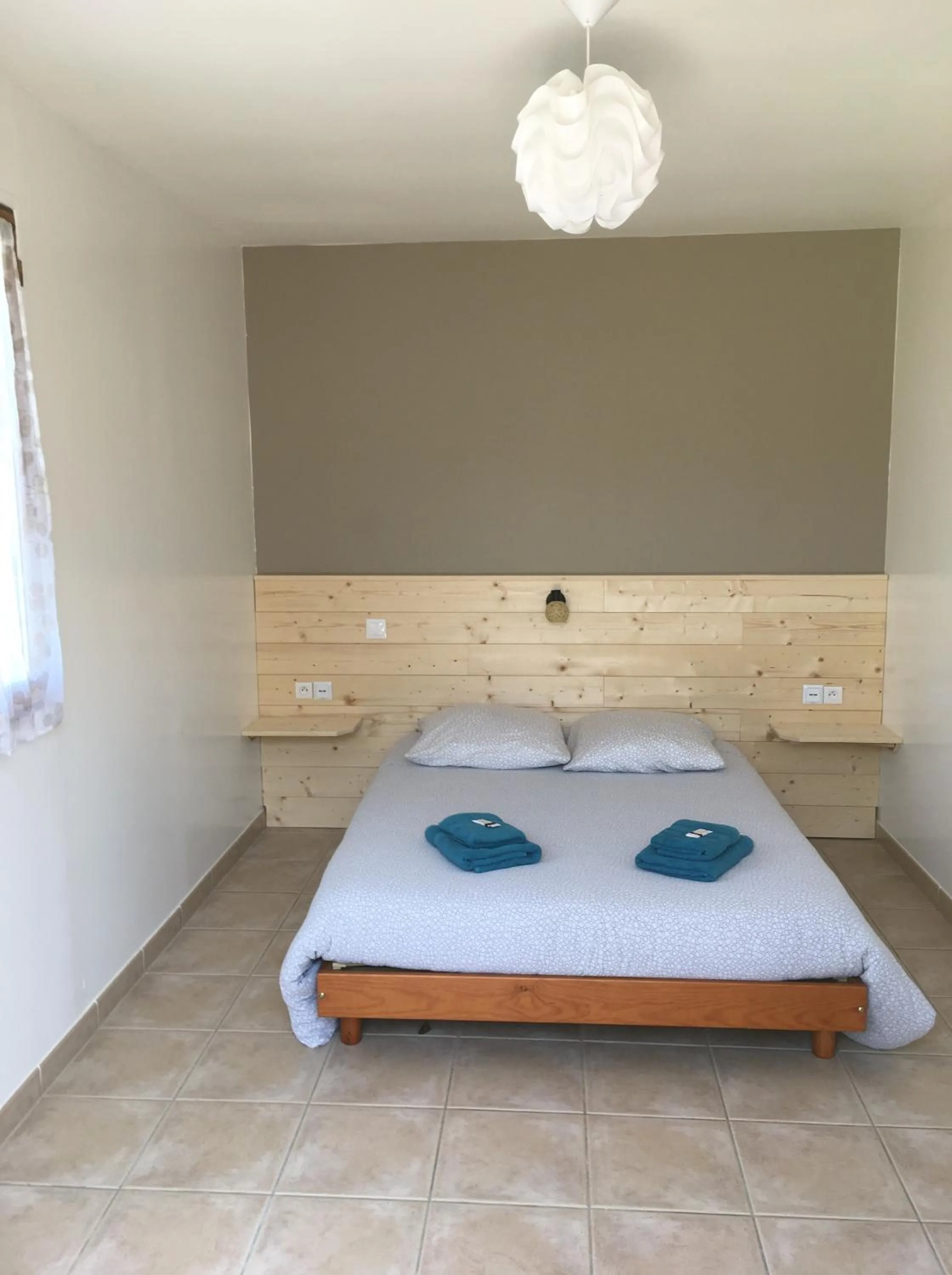 Bed in Le Mas des 3 Anes