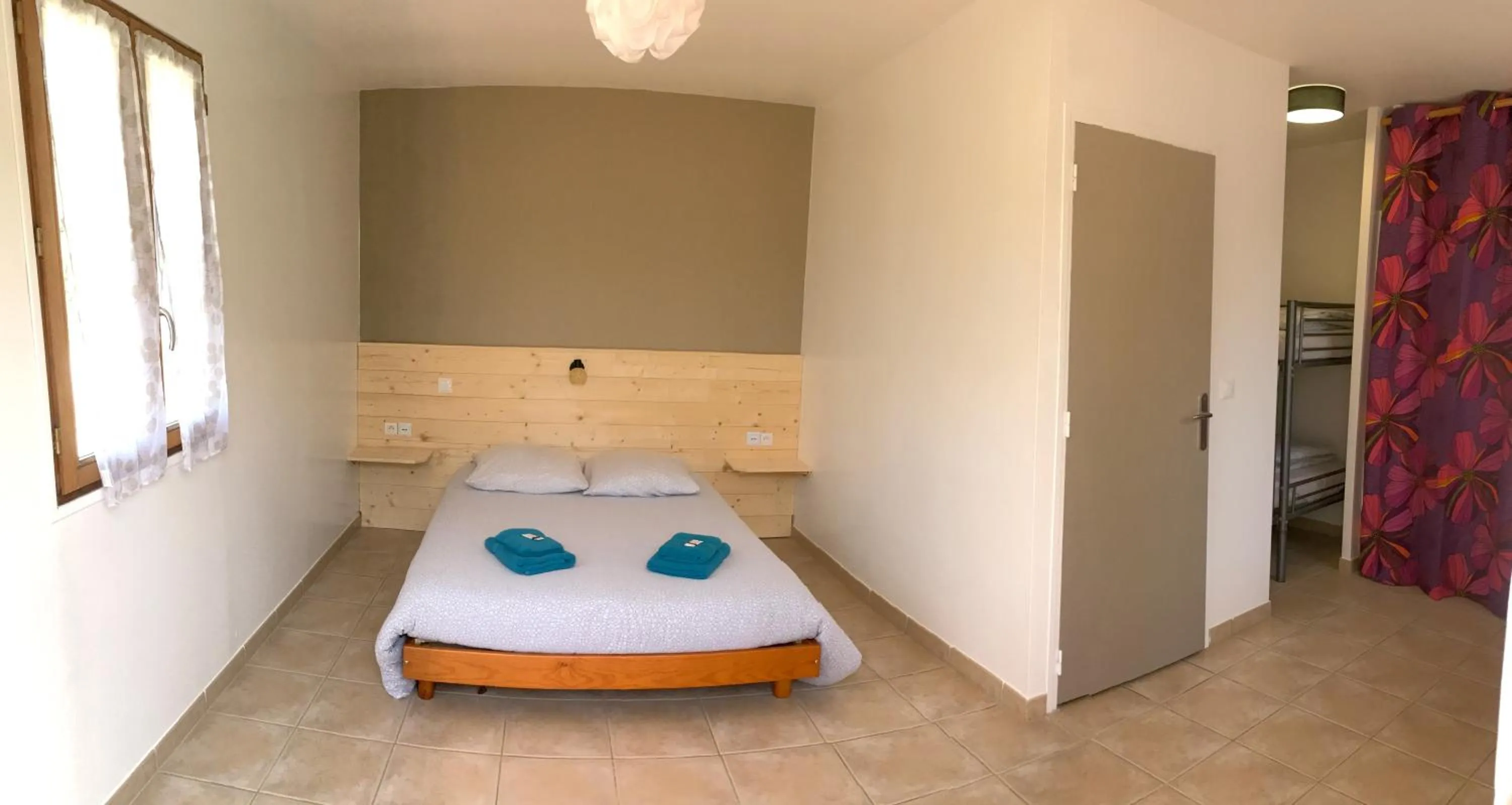 Bed in Le Mas des 3 Anes