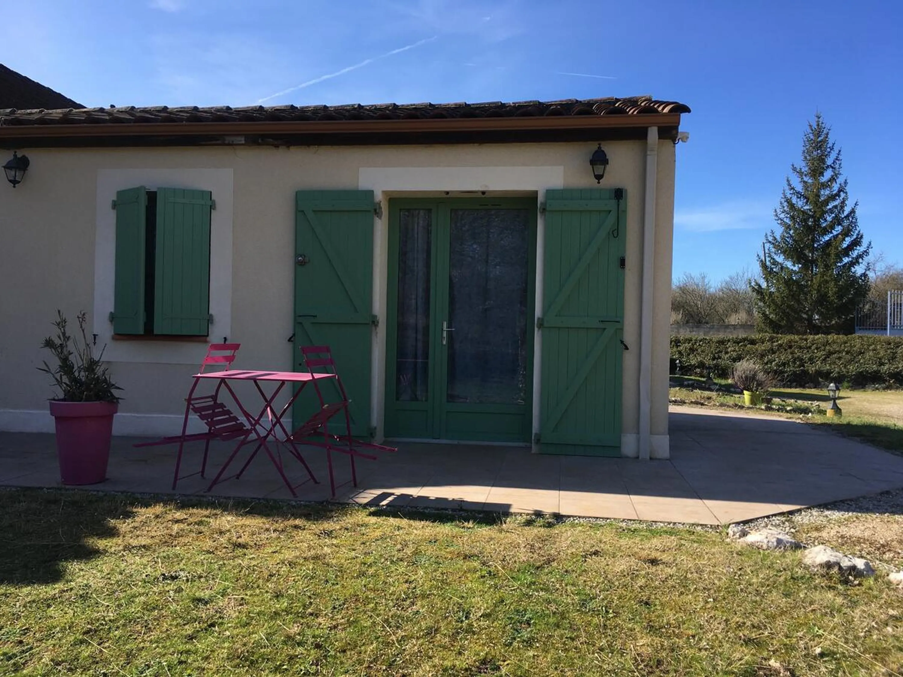 Patio in Le Mas des 3 Anes