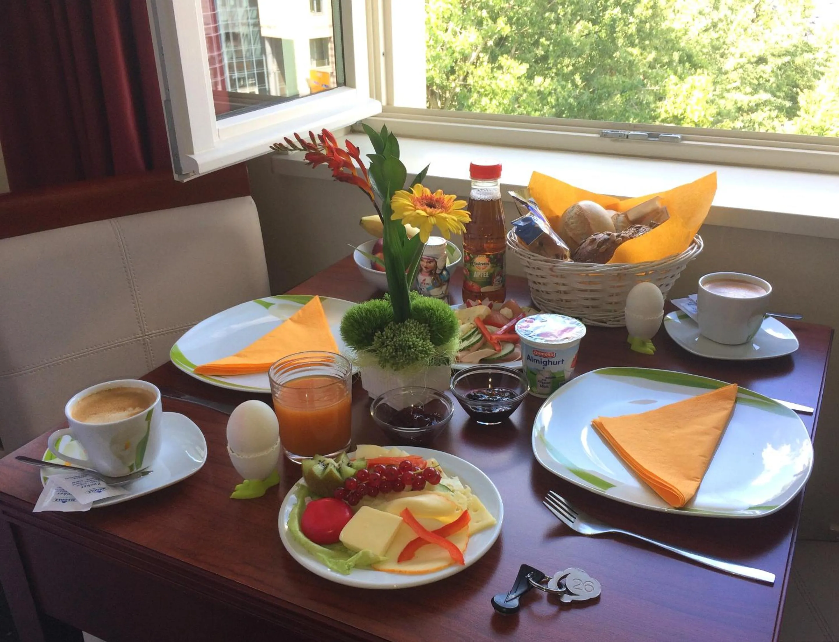 Breakfast in SchlafGut AppartementHotel