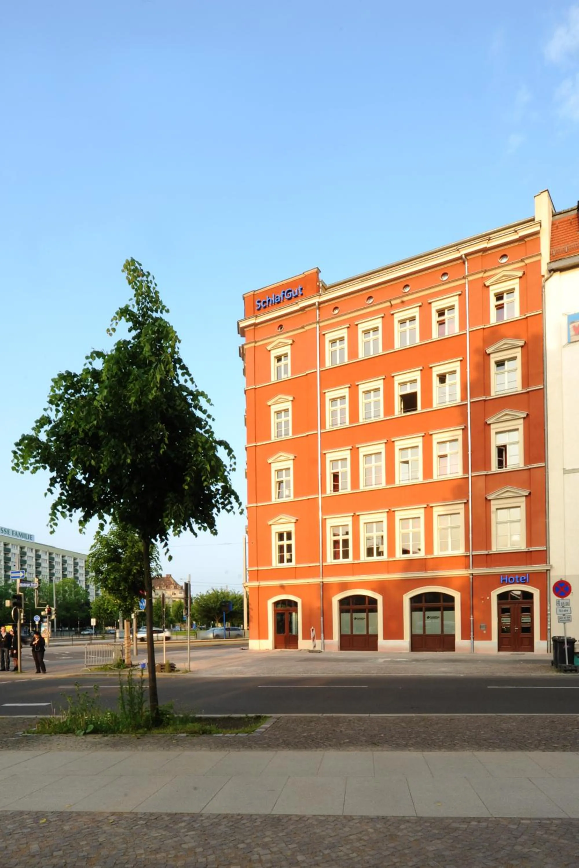 Facade/entrance in SchlafGut AppartementHotel
