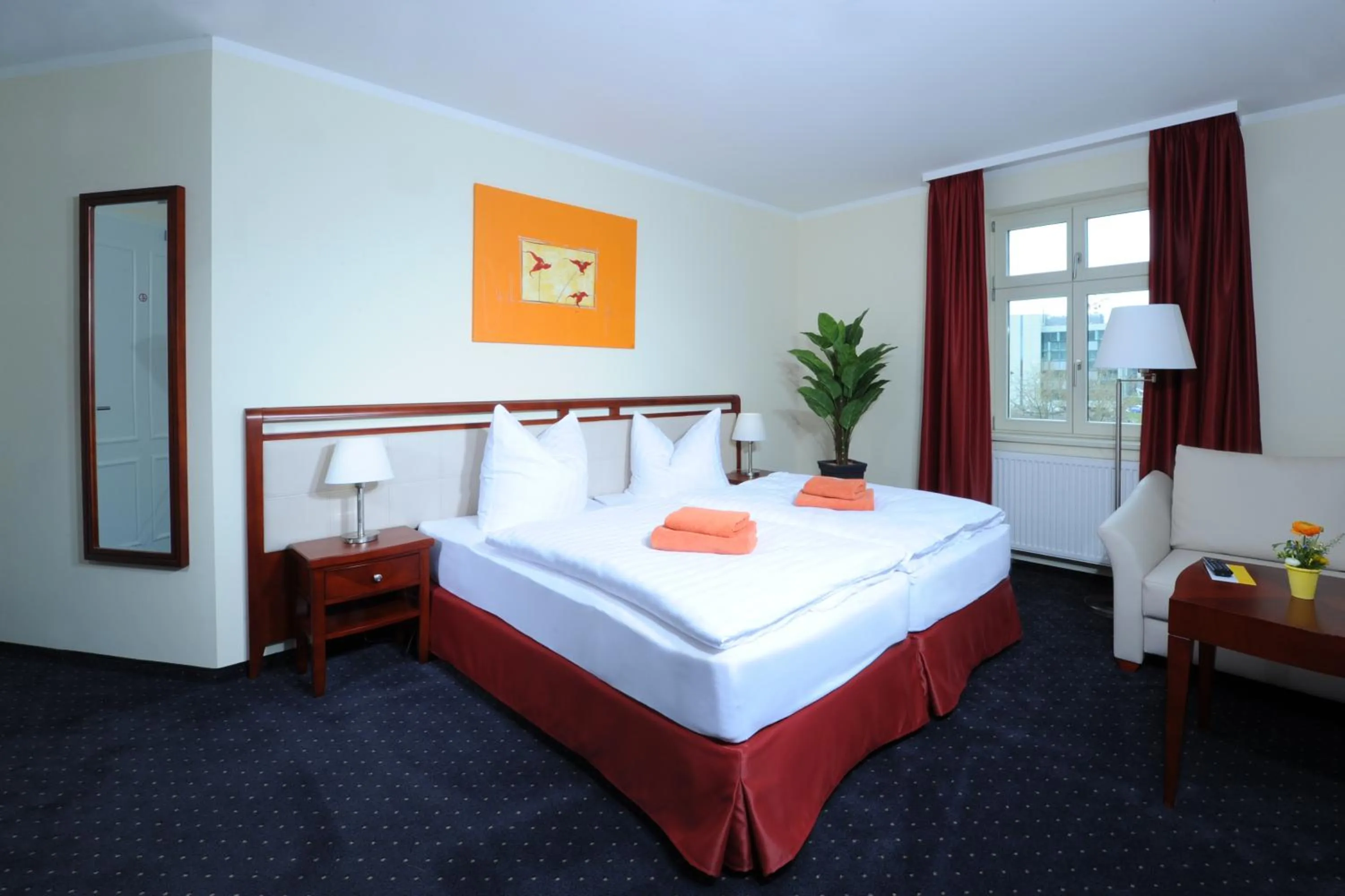 Bedroom, Bed in SchlafGut AppartementHotel